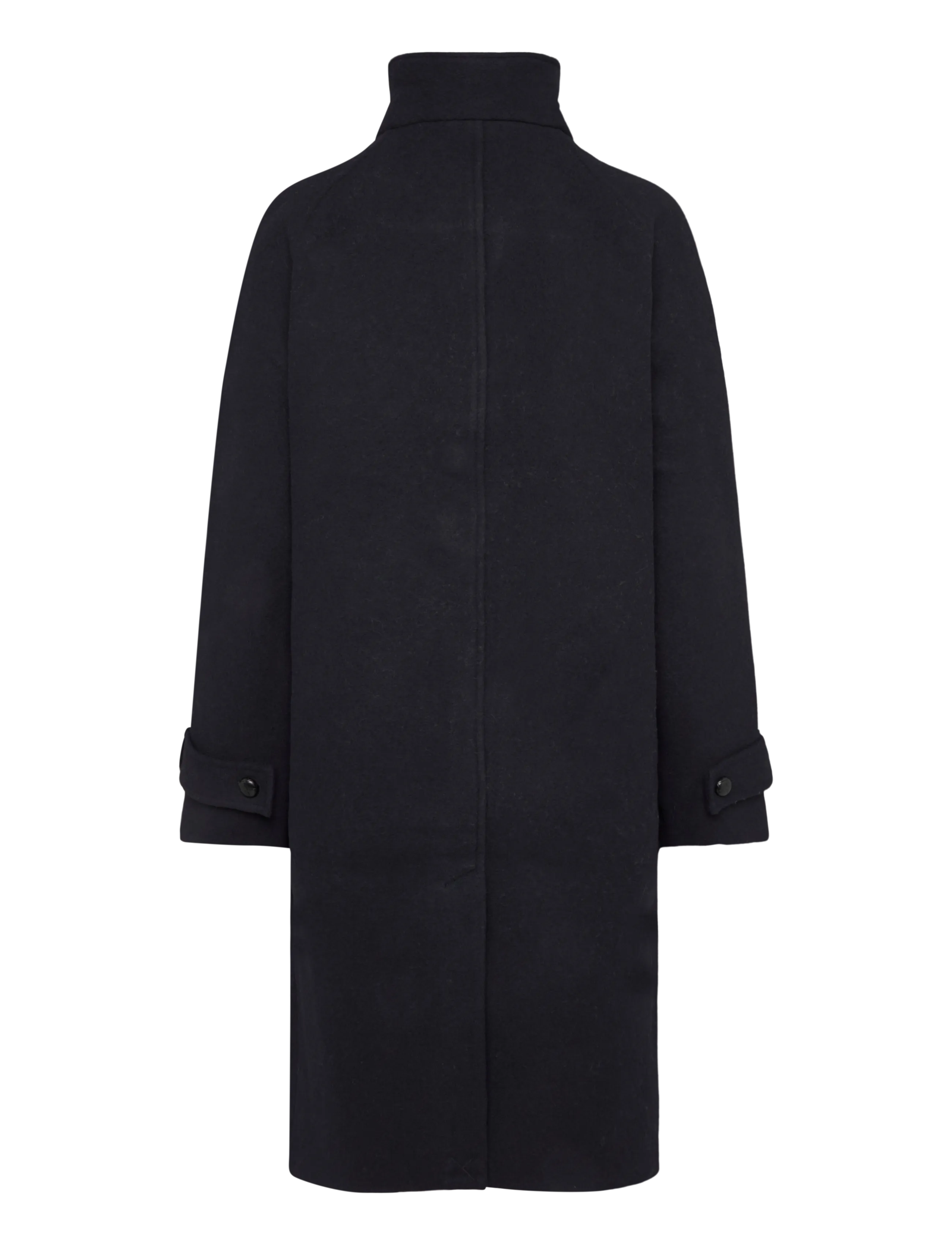 Monki Funnel Neck Wool Coat kappor & rockar dam – bild 2