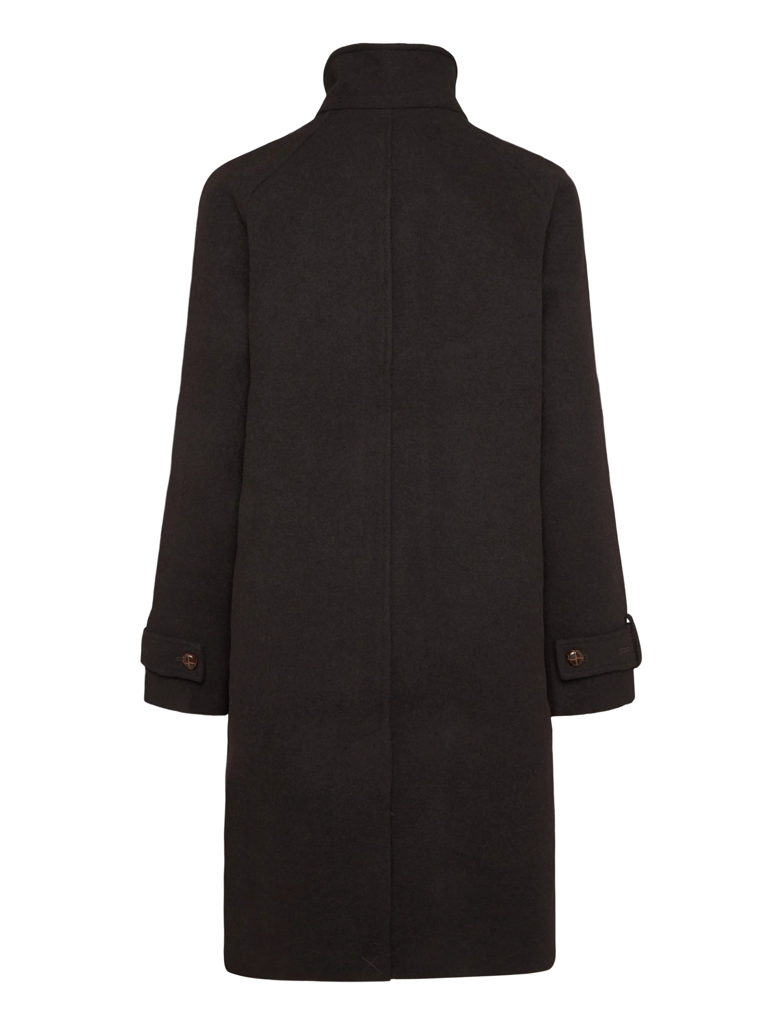 Monki Funnel Neck Wool Coat kappor & rockar dam – bild 2