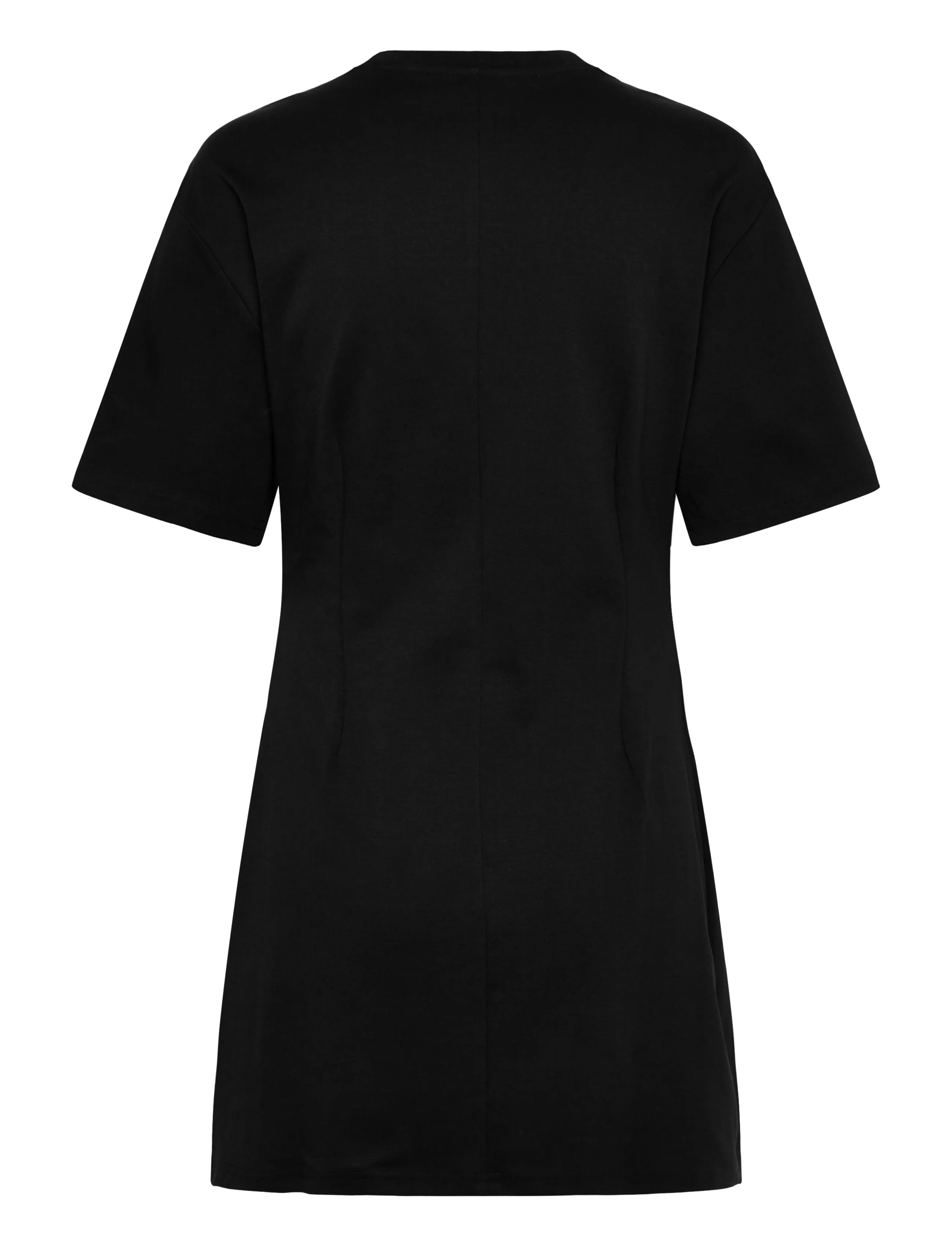 Monki - Waisted T-Shirt Dress - t-shirt-kleider - black dark - 1