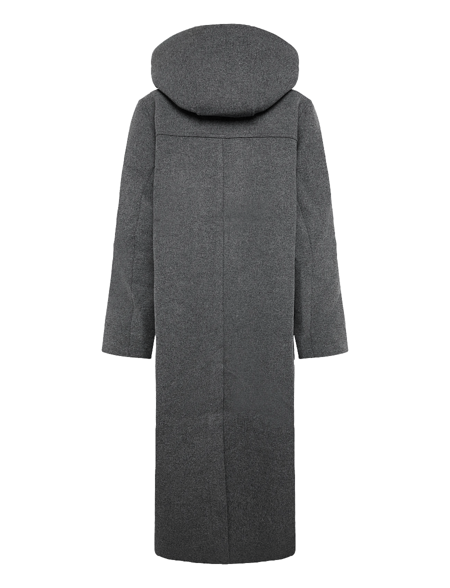 Monki - A-line duffel coat - vinterjakker - grey medium dusty - 1