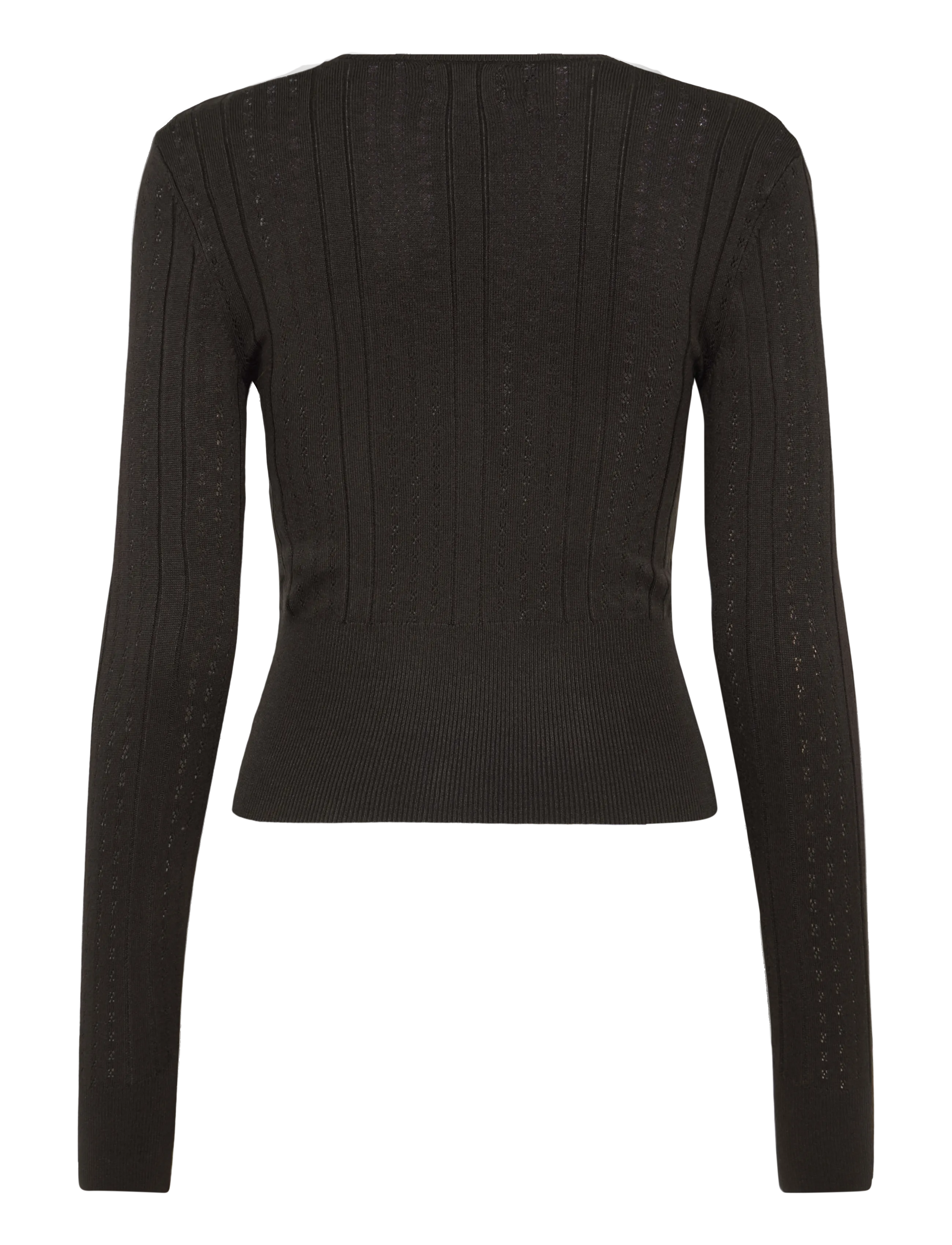 Monki - Slim Fit Knitted Sweater - brown dark - 1