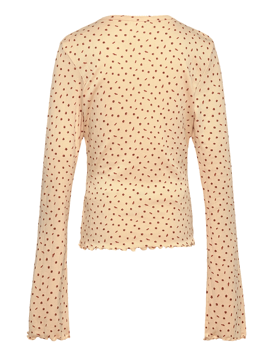 Monki - Ribbed Cardigan - cardigans - yellow dusty light - 3