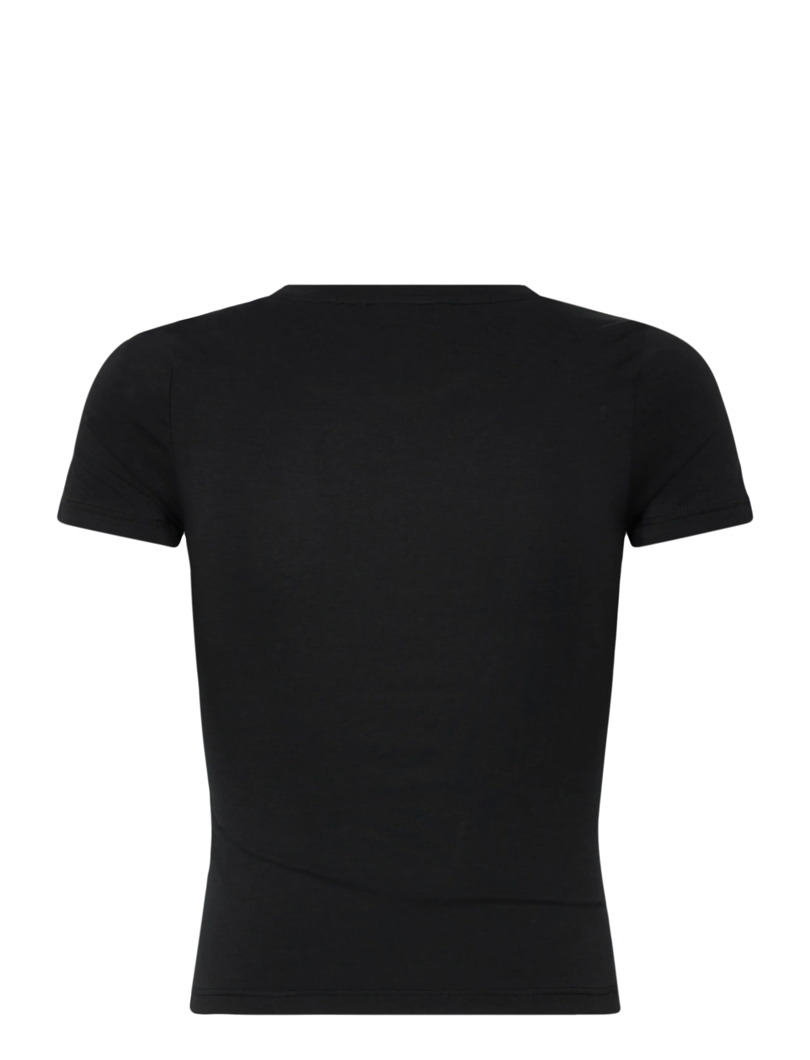 Monki - Tight Mini T-Shirt - t-shirts - white light - 1