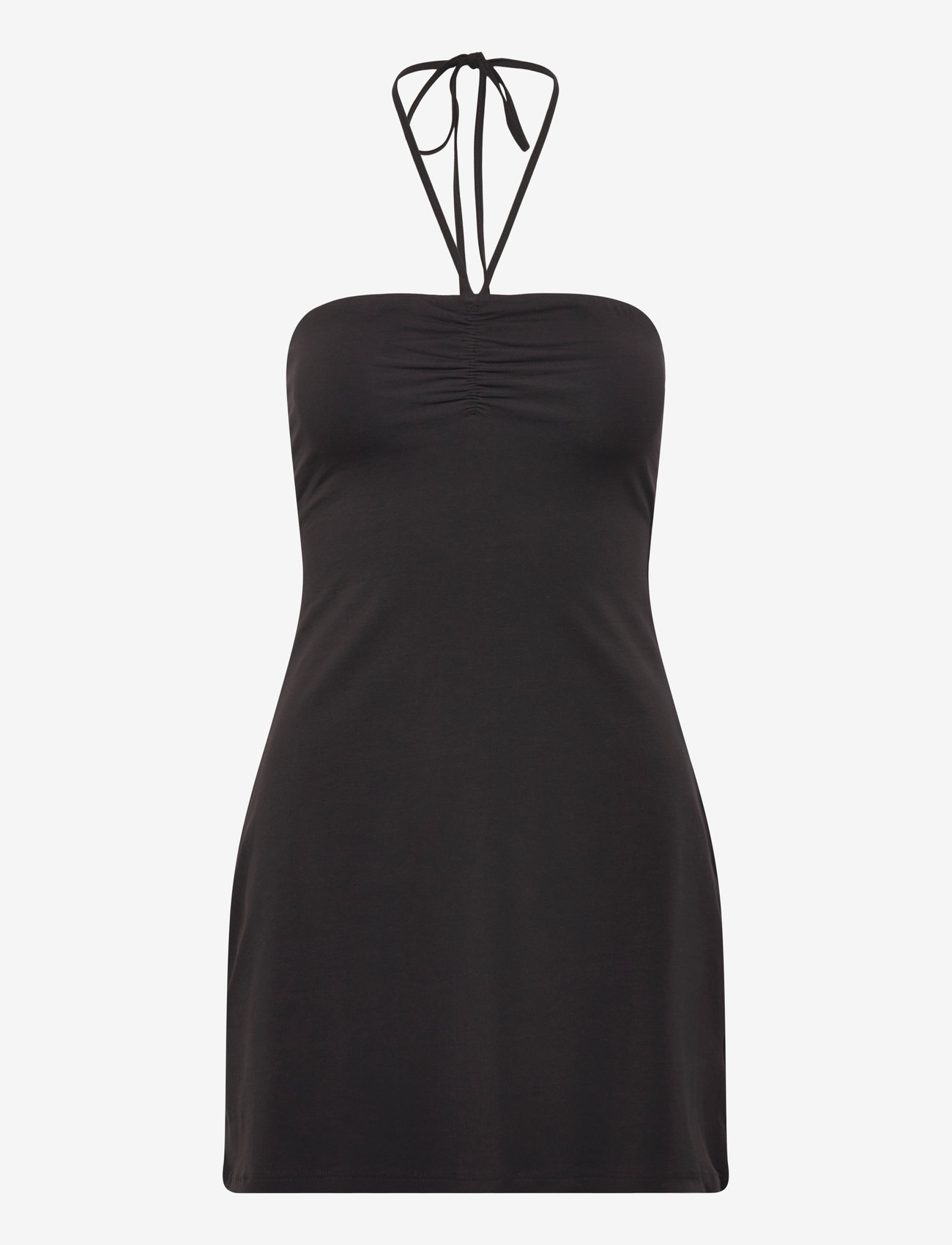 Monki - Tube Mini Dress - sommerkjoler - brown dark - 0