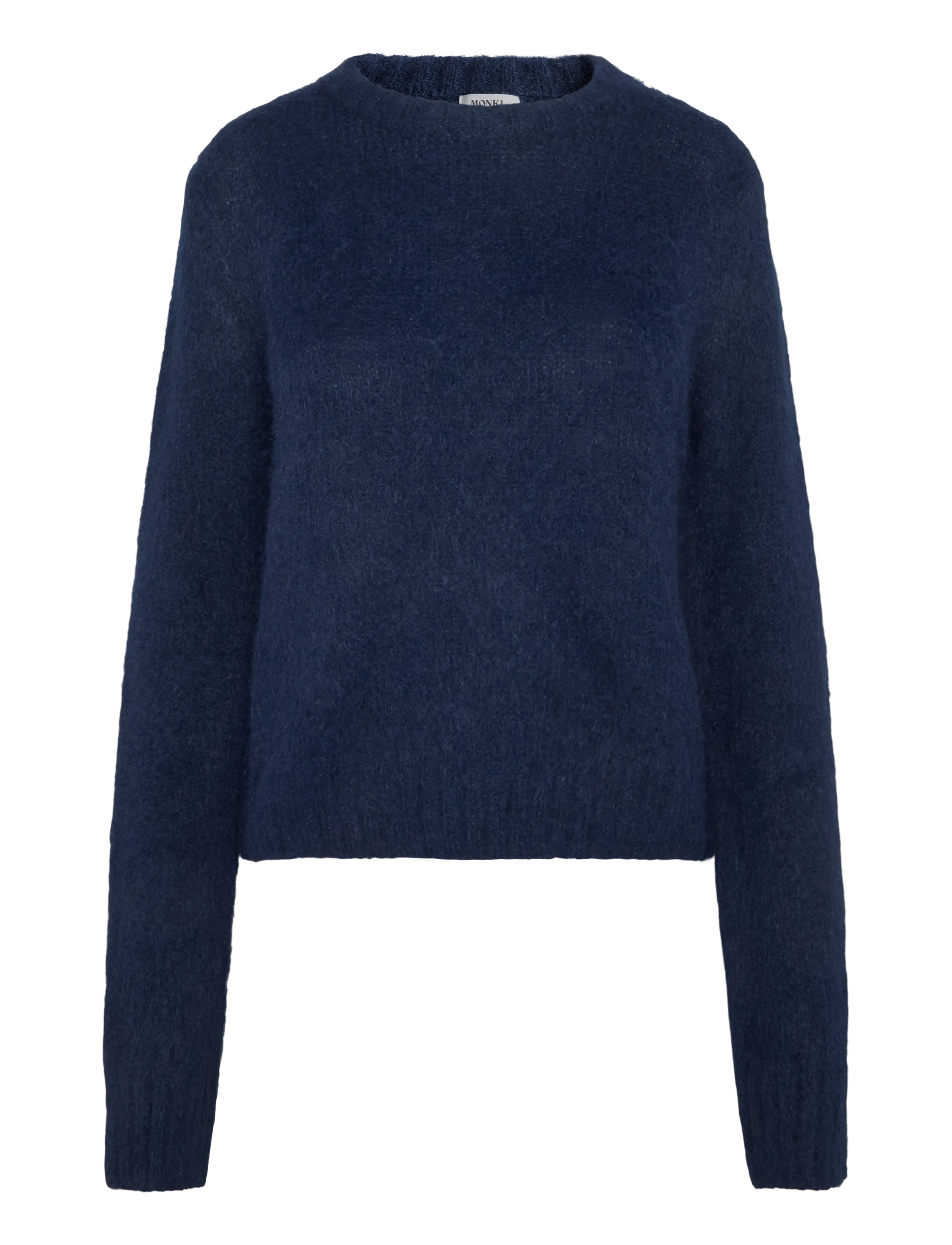 Monki Knitted Sweater - Strik - BLUE DARK / navy