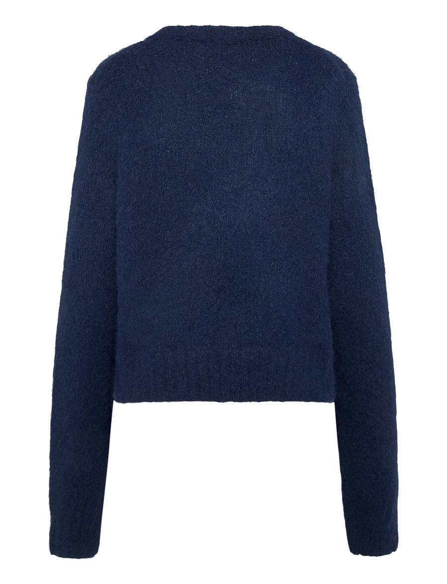Monki - Knitted Sweater - pullover - blue dark - 1