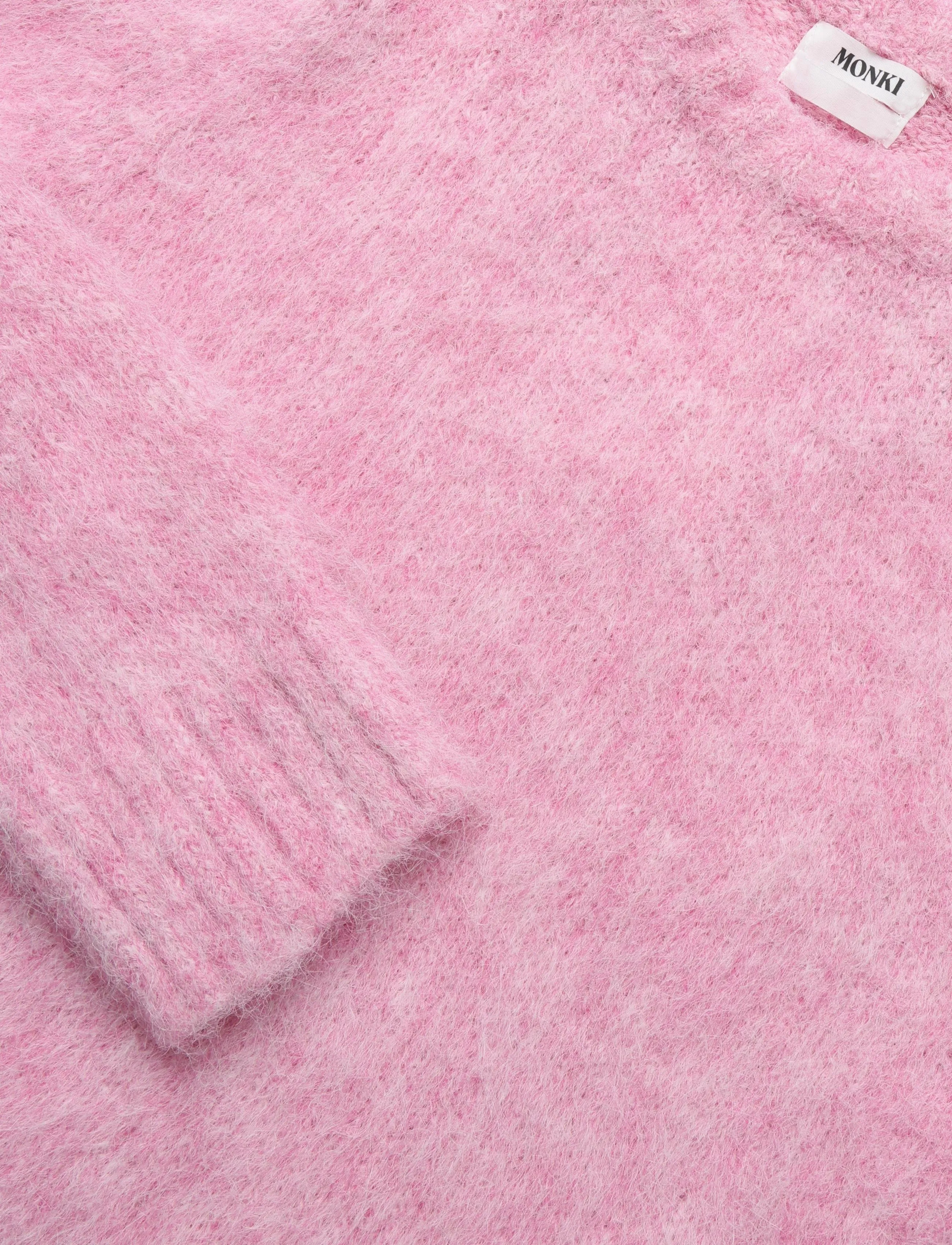 Monki - Knitted Sweater - jumpers - pink light - 2