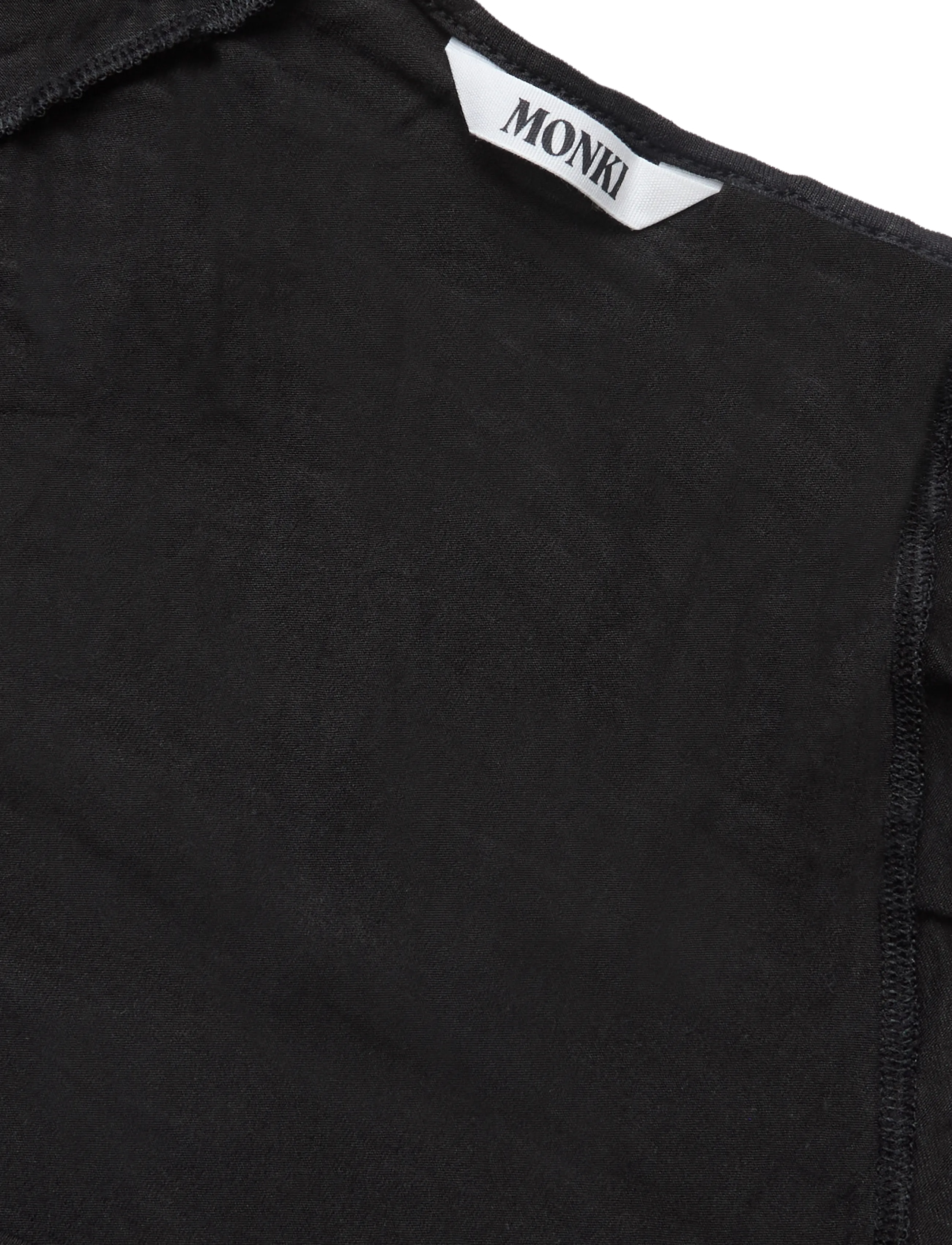 Monki - Bolero Long Sleeve - crop tops - black dark - 2