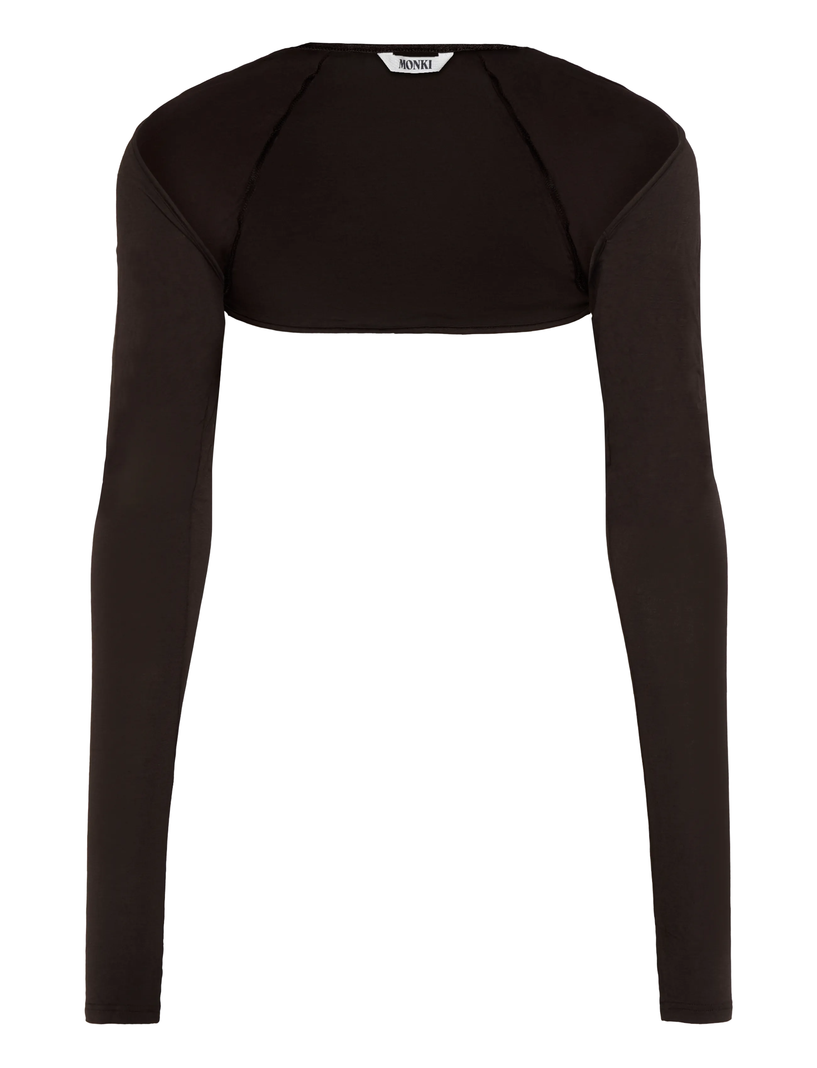 Monki Bolero Long Sleeve - Monki - BROWN DARK / brown