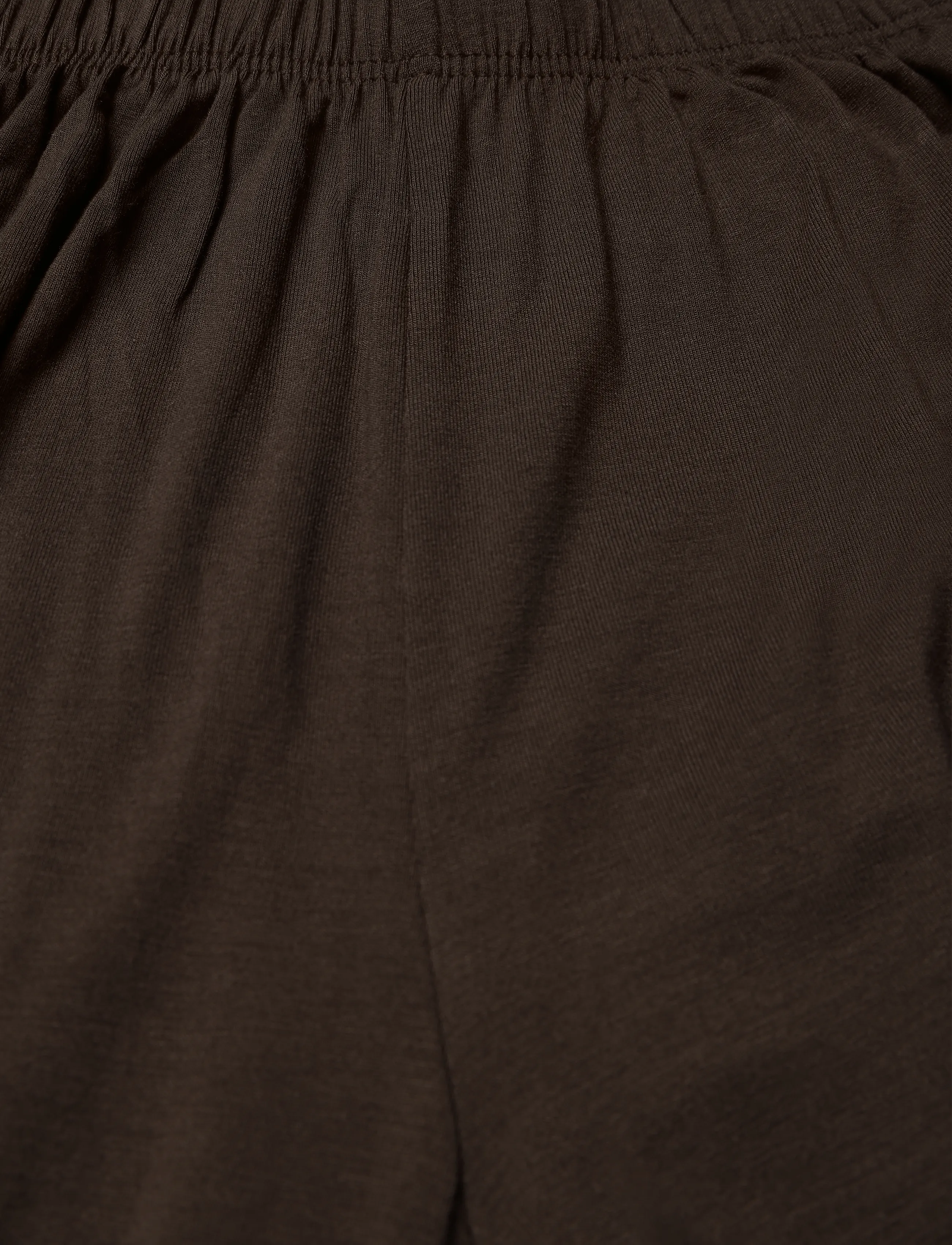 Monki - Rlxd Viscose Trousers - hosen mit weitem bein - brown dark - 2