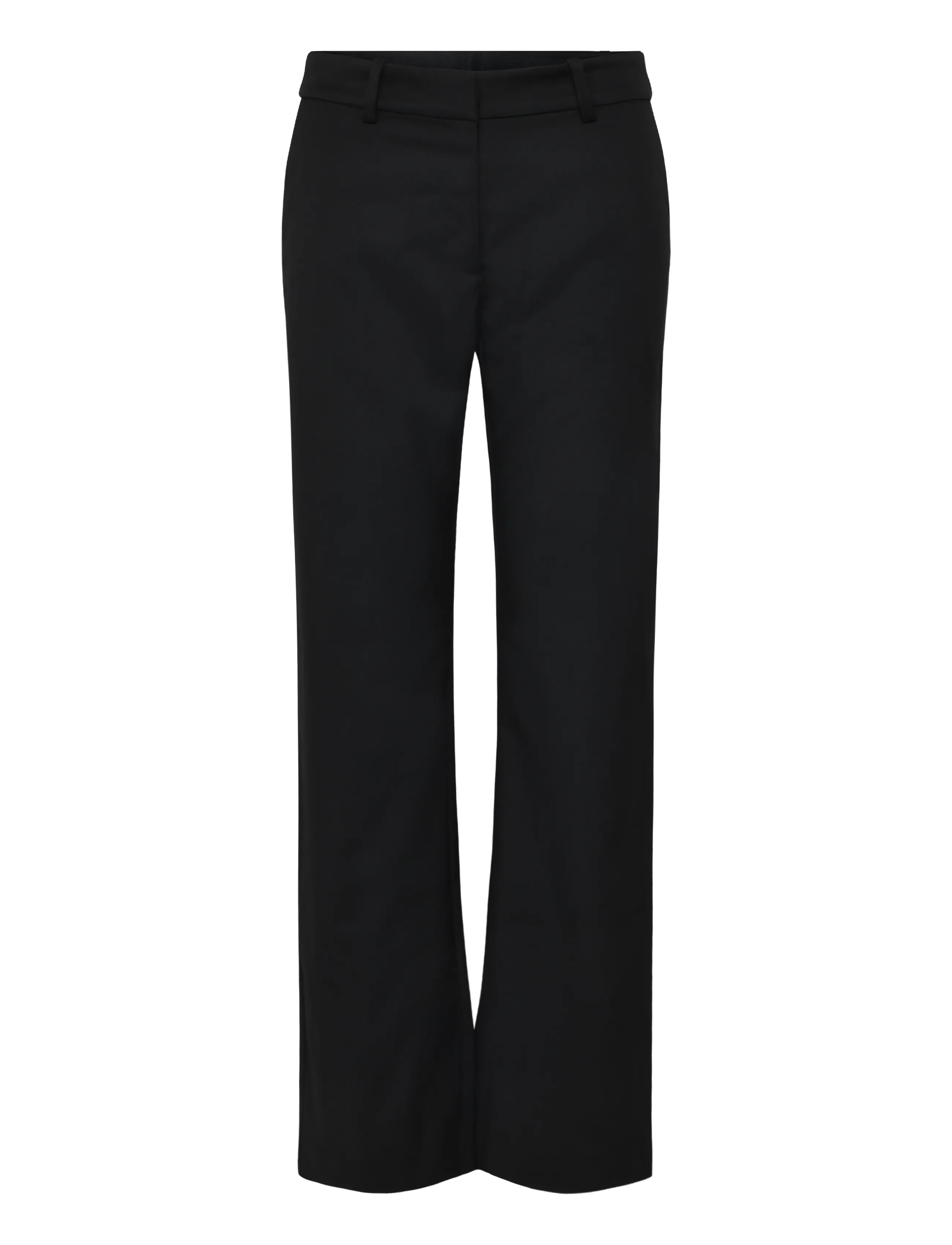 Monki Straight Leg Suiting Trousers, Damen, Gerade Geschnittene Anzughose, Schwarz, Gr.34