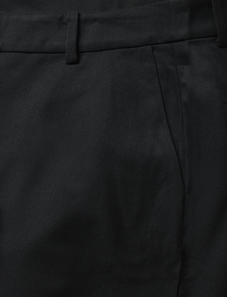 Monki - Straight leg suiting trousers - anzugshosen - black dark - 2