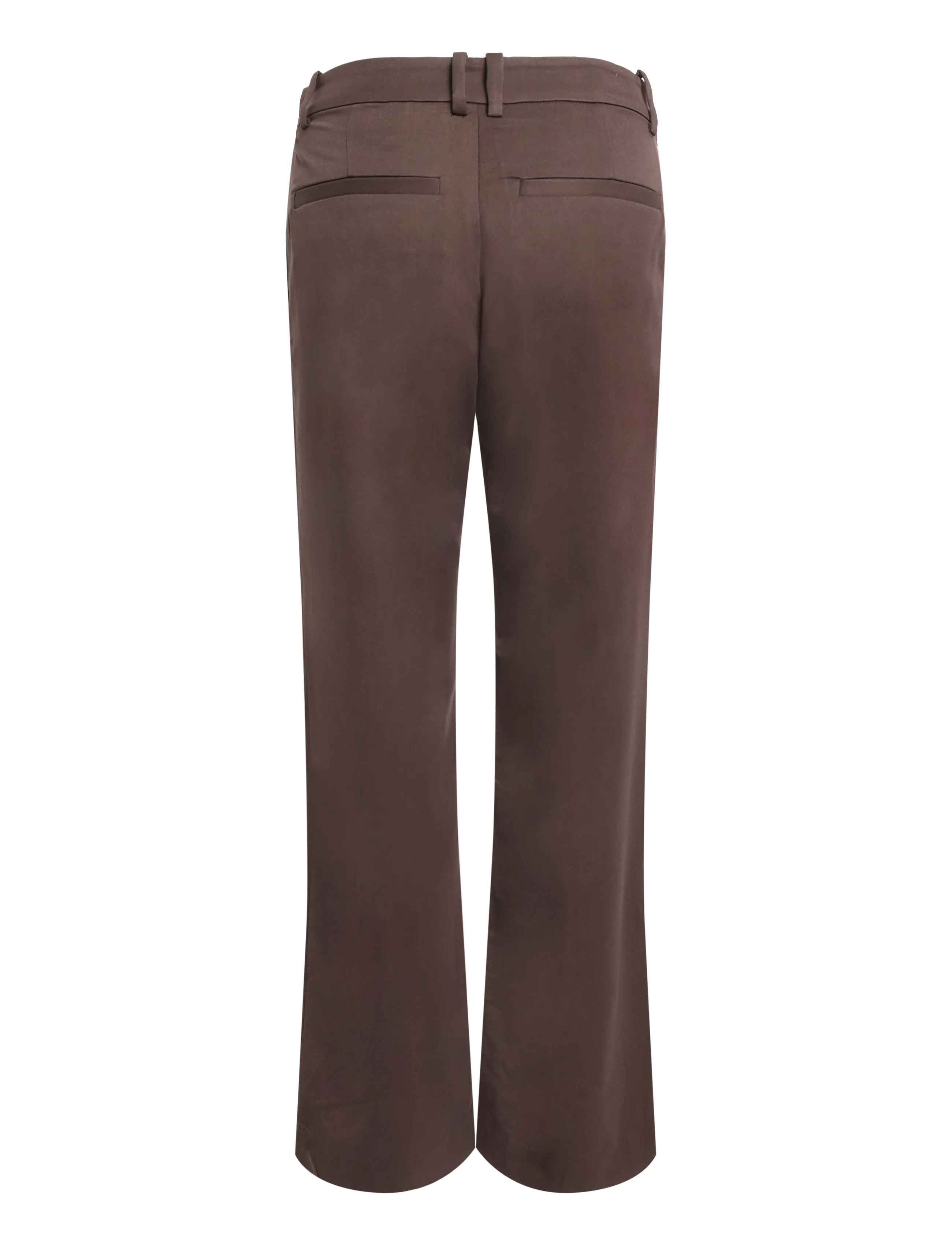 Monki - Straight leg suiting trousers - tailored trousers - brown dark - 1
