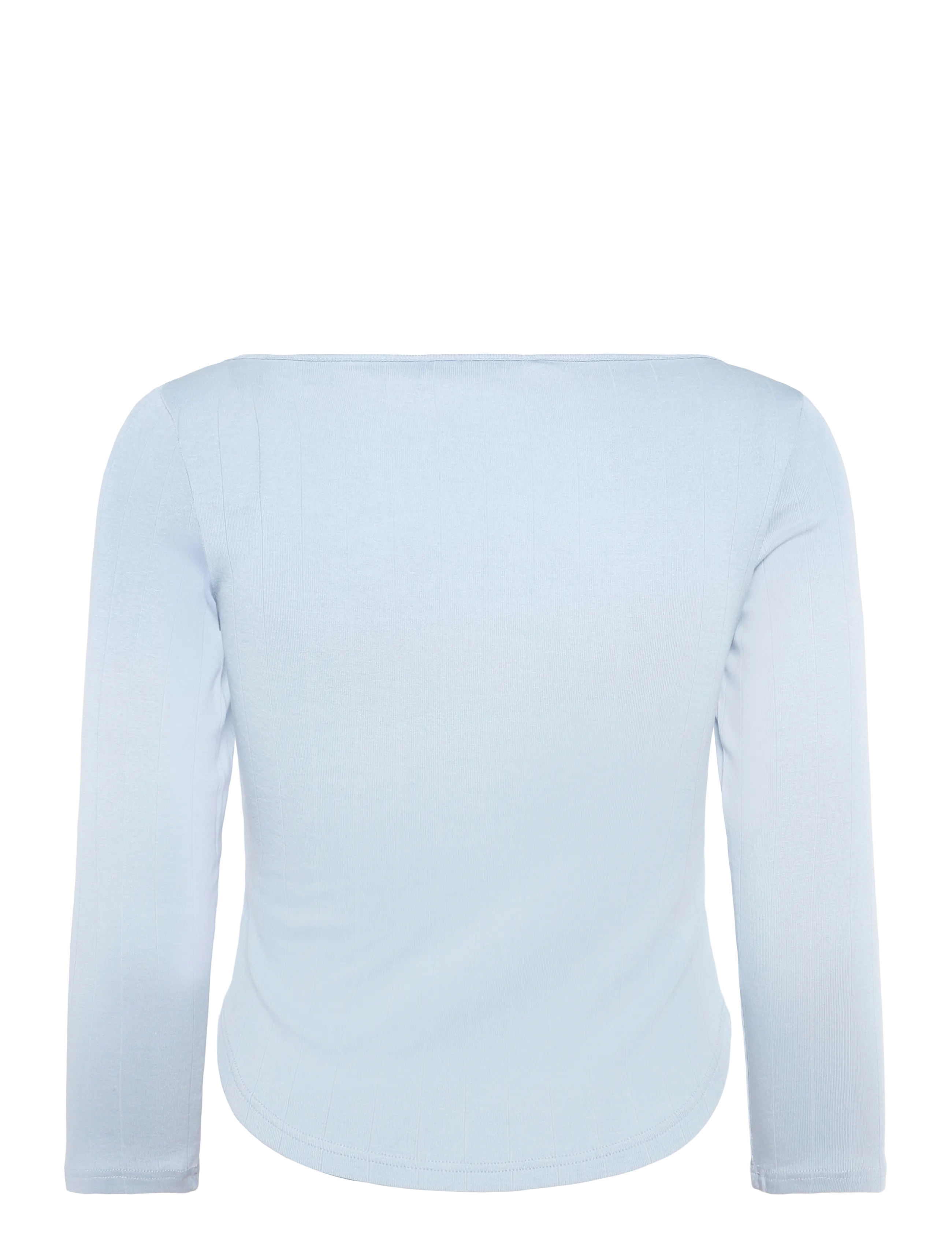 Monki - Boatneck Top - jumpers - blue dusty light - 1