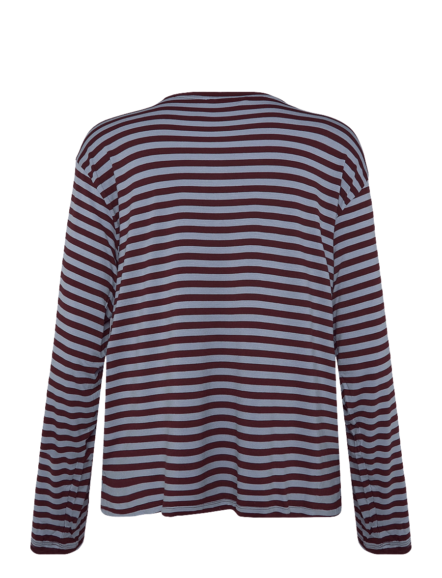 Monki - Regular Longsleeve - langärmlige tops - blue dusty light - 1