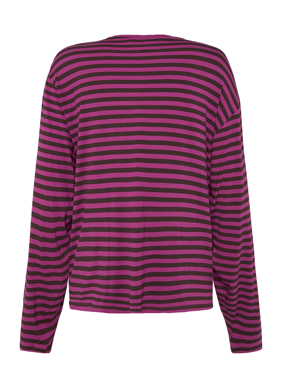 Monki - Regular Longsleeve - langärmlige tops - pink medium - 1