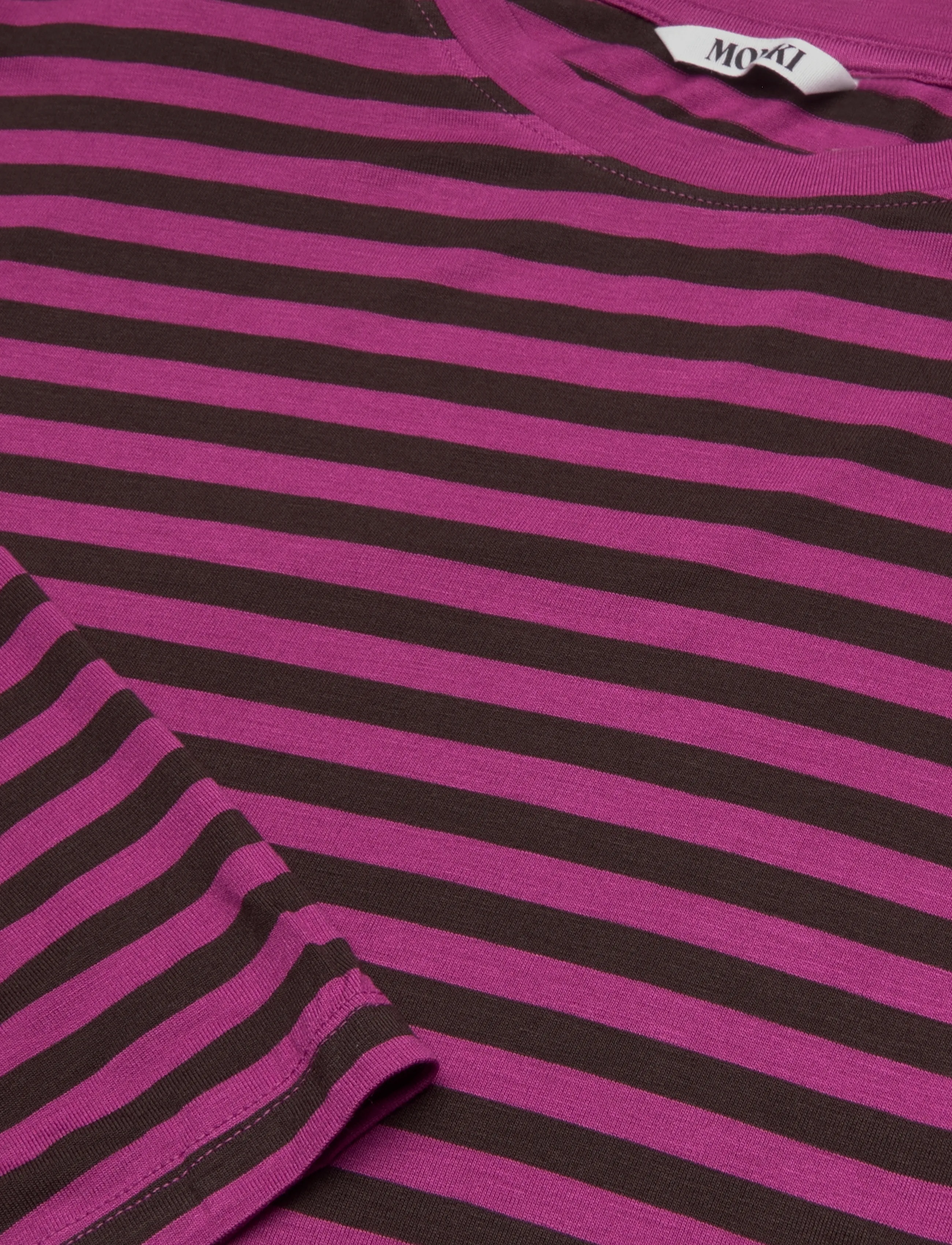 Monki - Regular Longsleeve - long-sleeved tops - pink medium - 2