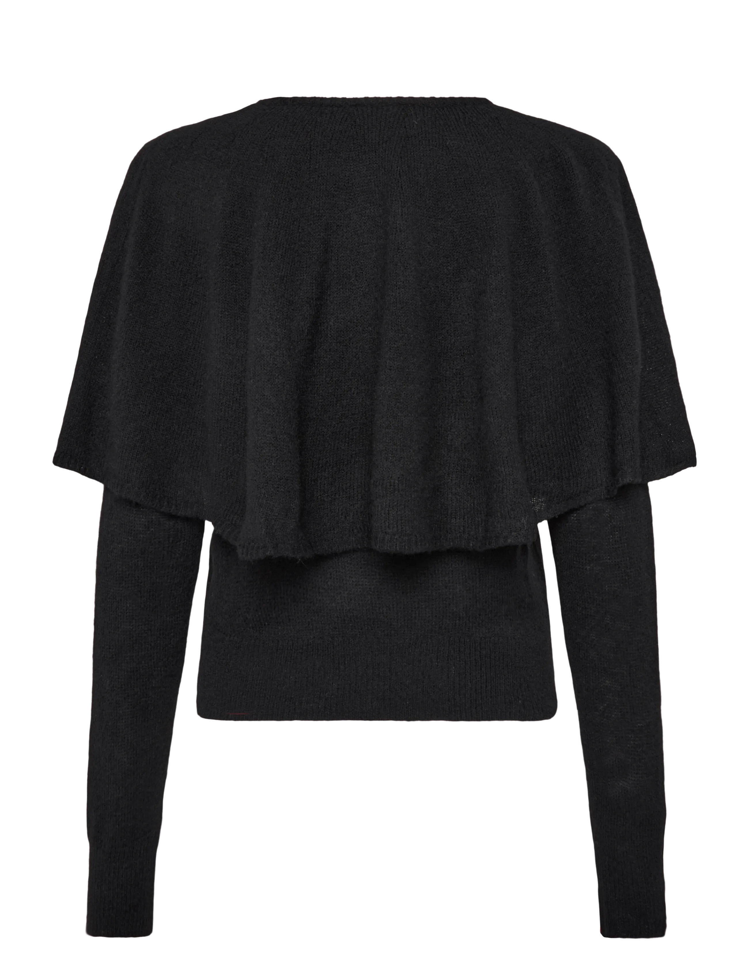 Monki - Cape Cardigan - cardigans - black dark - 1