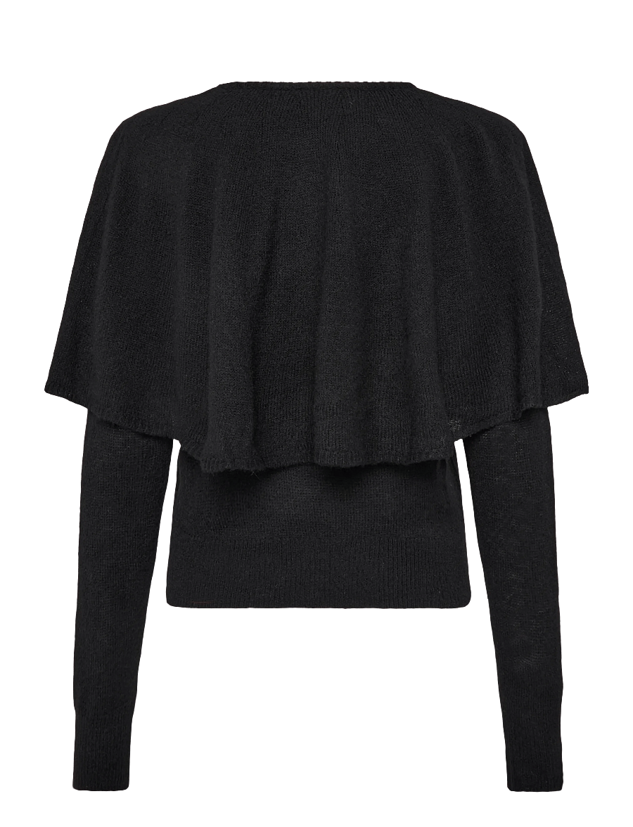 Monki - Cape Cardigan - kardiganid - black dark - 1