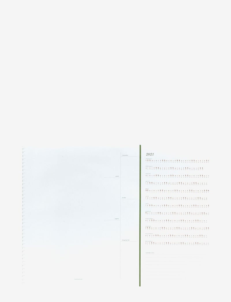 Monograph - Calendar - lowest prices - white - 0