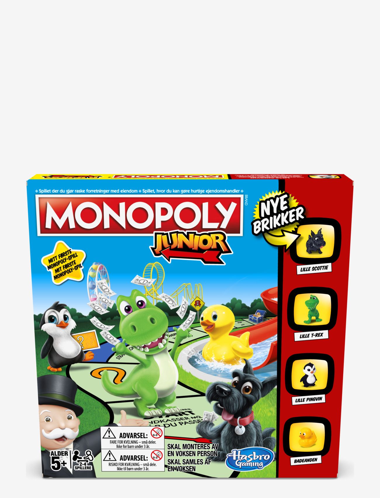 Monopoly Junior Game - MULTI COLOURED