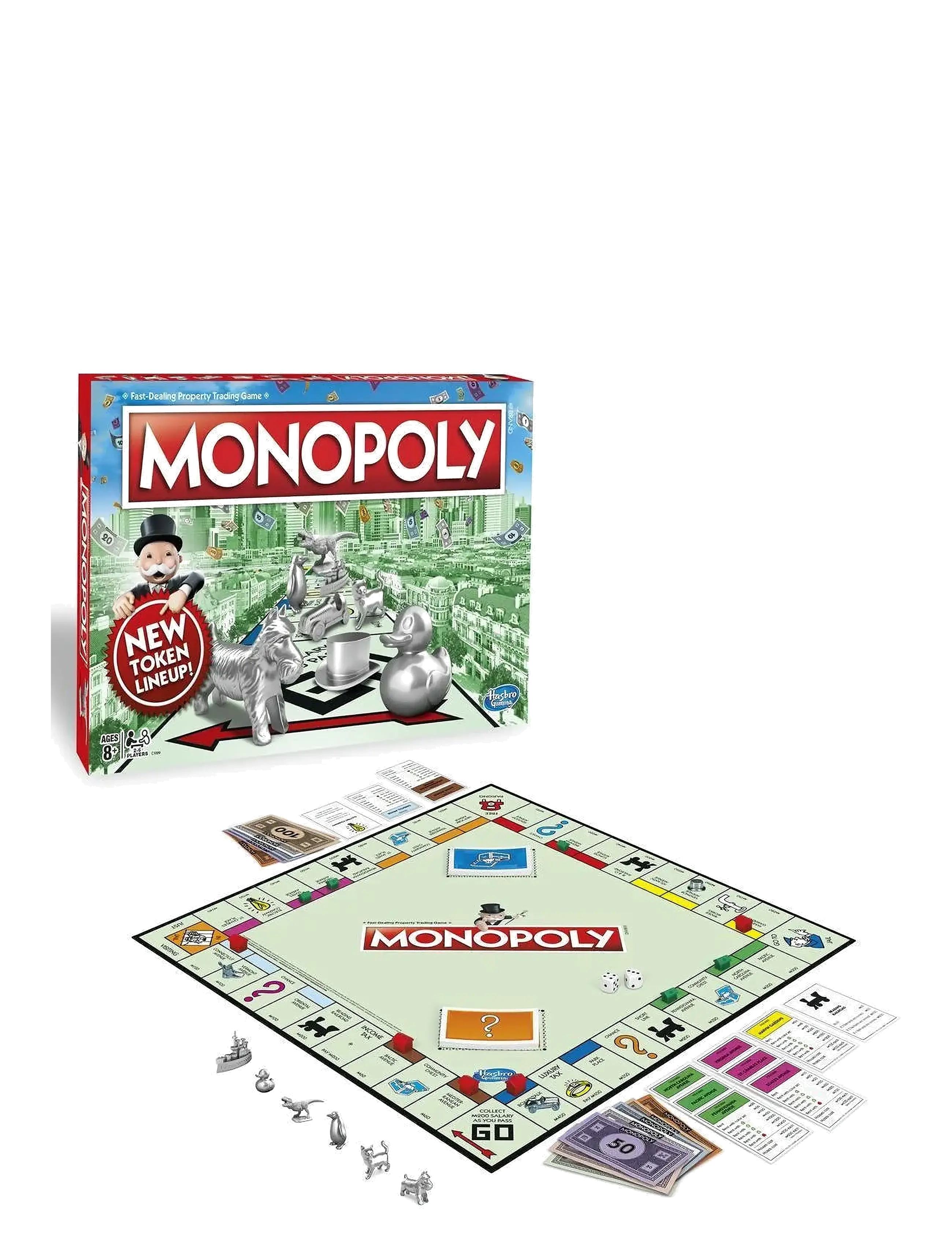 Monopoly - Monopoly Board game Economic simulation - multi coloured - 5