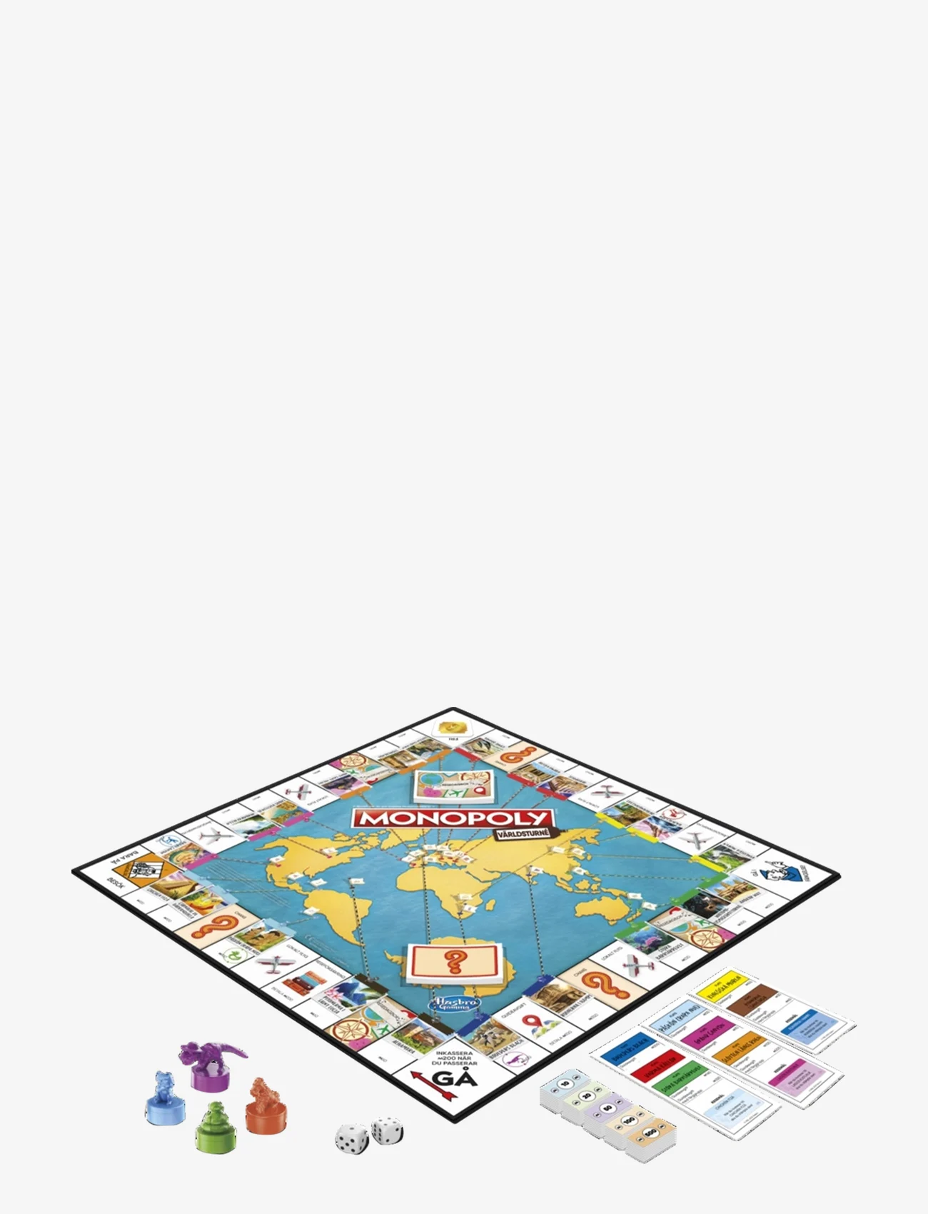Monopoly - Monopoly Travel World Tour - brädspel - multi coloured - 0