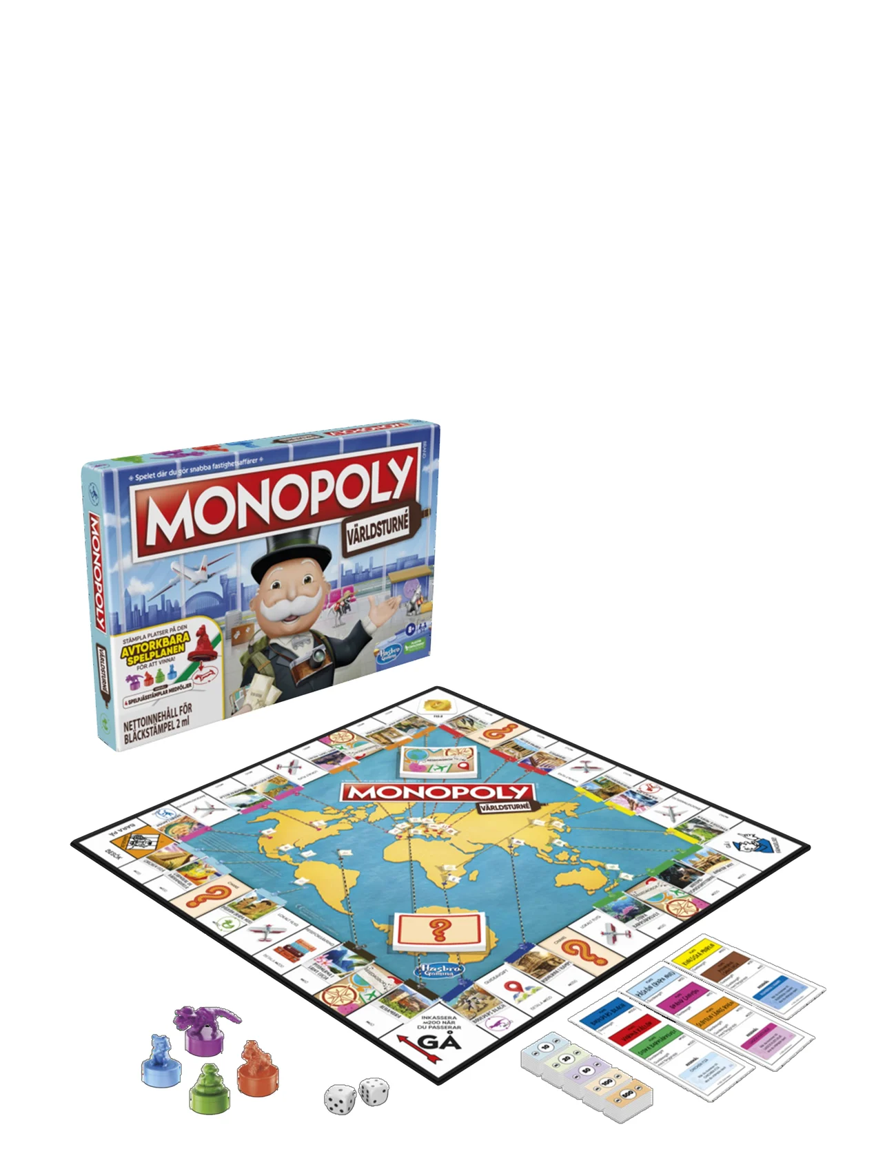 Monopoly - Monopoly Travel World Tour - brädspel - multi coloured - 1