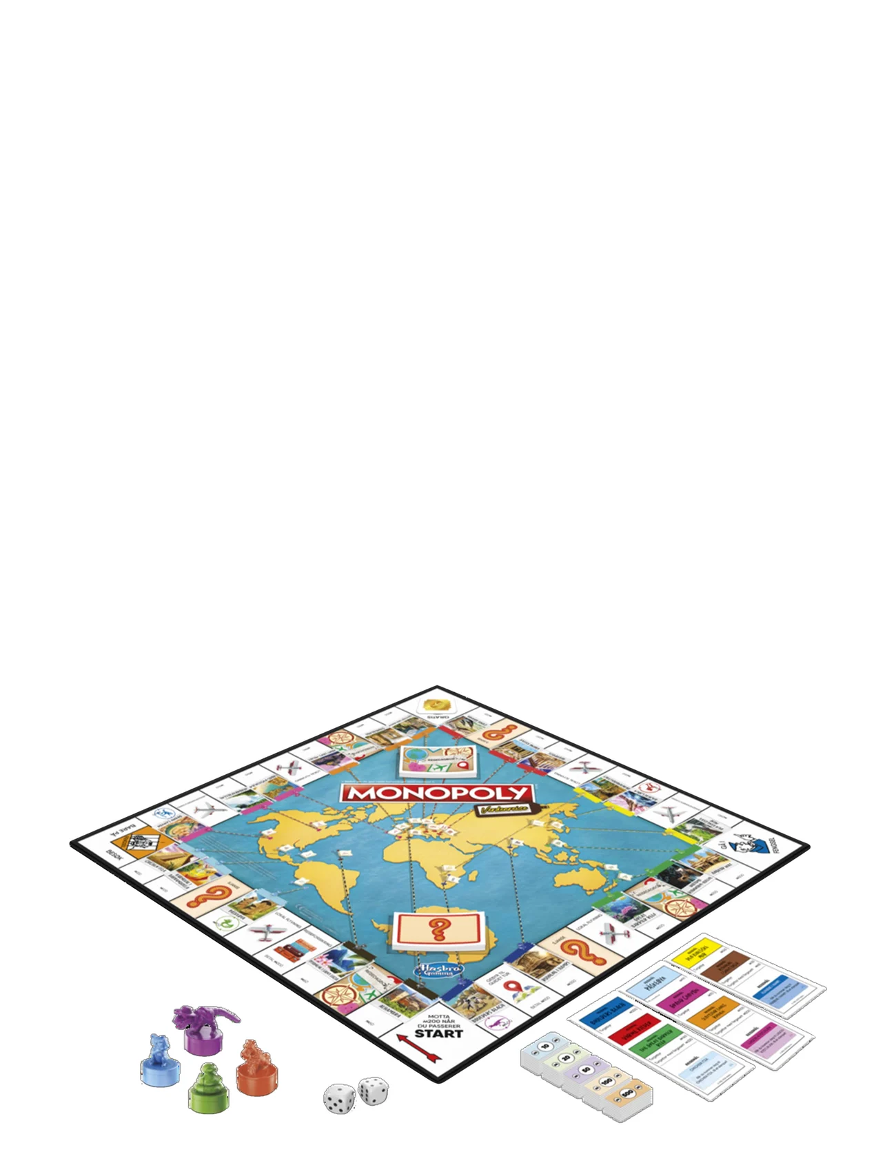Monopoly - Monopoly Travel World Tour - brettspill - multi coloured - 1