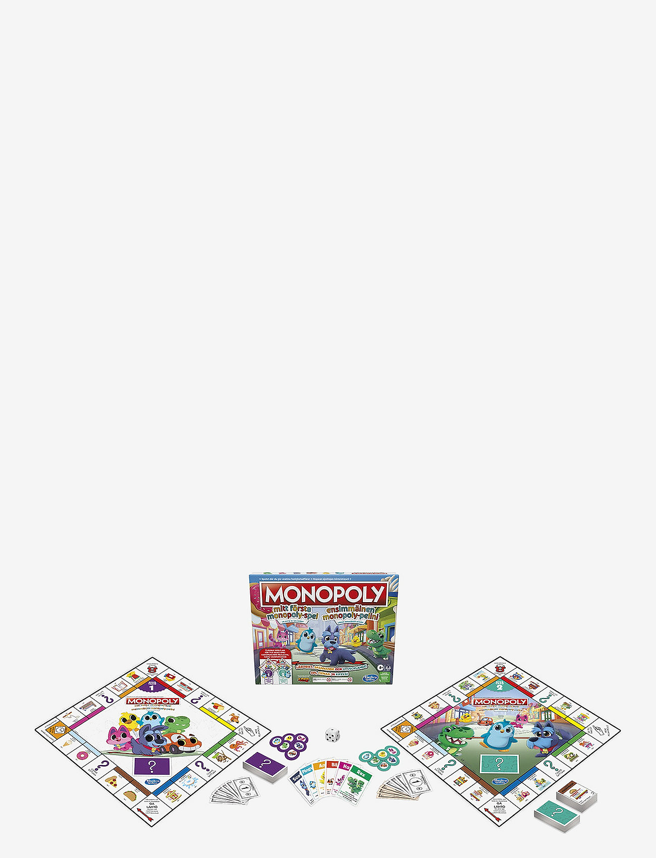 Monopoly - My First Monopoly Game - brettspill - multi coloured - 0