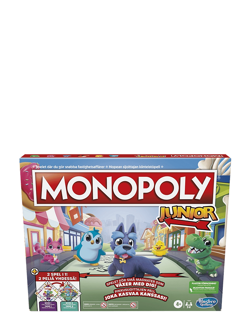 Monopoly - Monopoly Junior Board game Family - multi coloured - 0