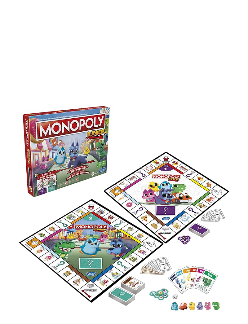 Monopoly - Monopoly Junior Board game Family - multi coloured - 1
