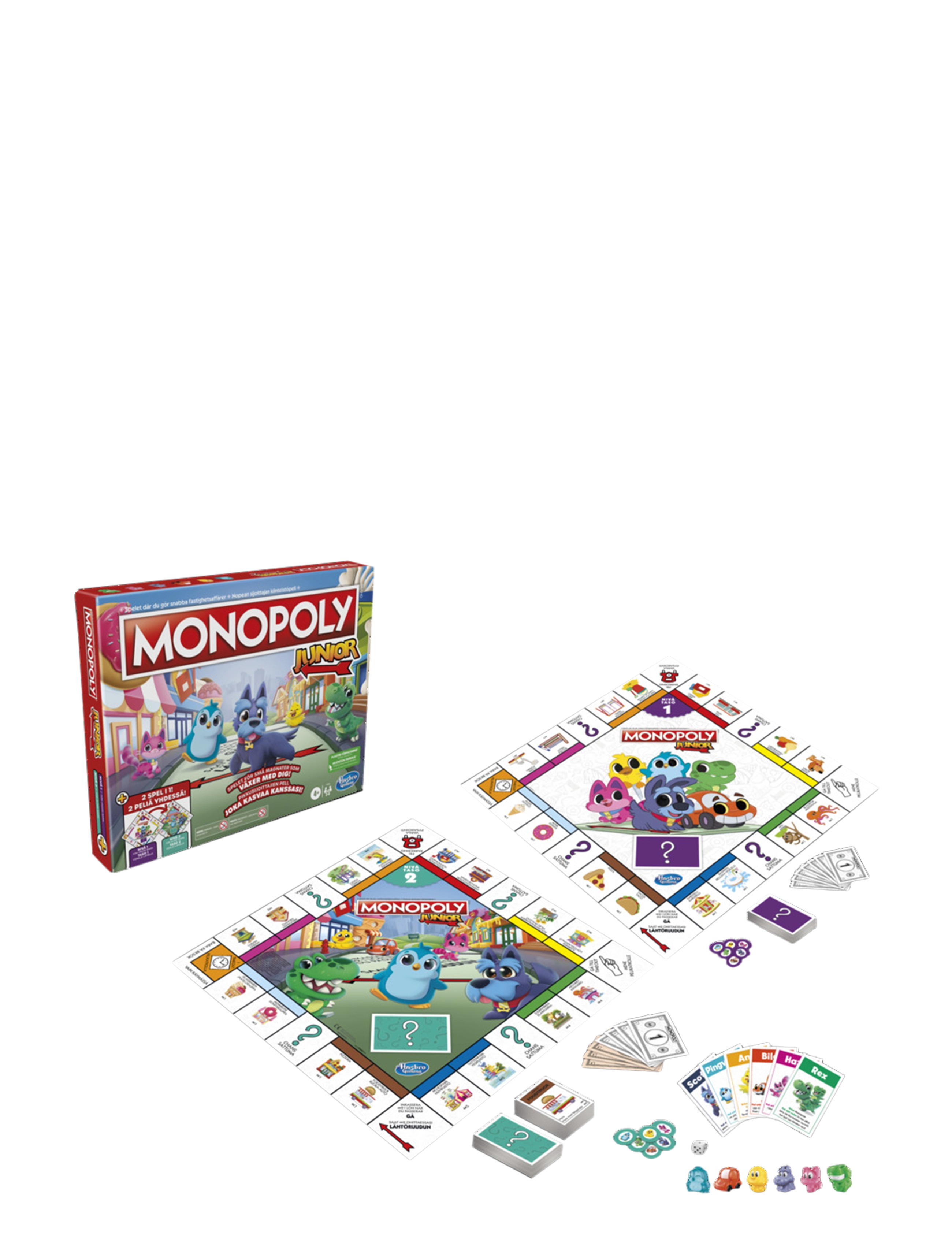 Monopoly - Monopoly Junior Board game Family - multi coloured - 3