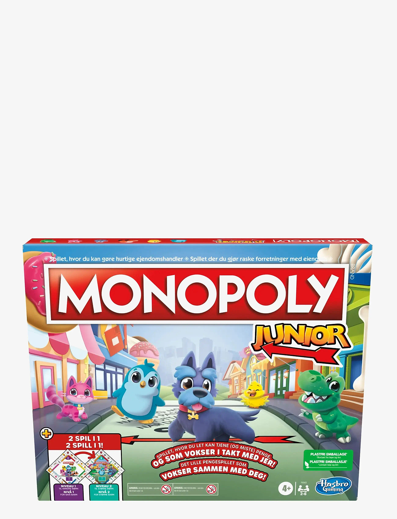Monopoly - Monopoly Junior Board game Family - multi coloured - 0