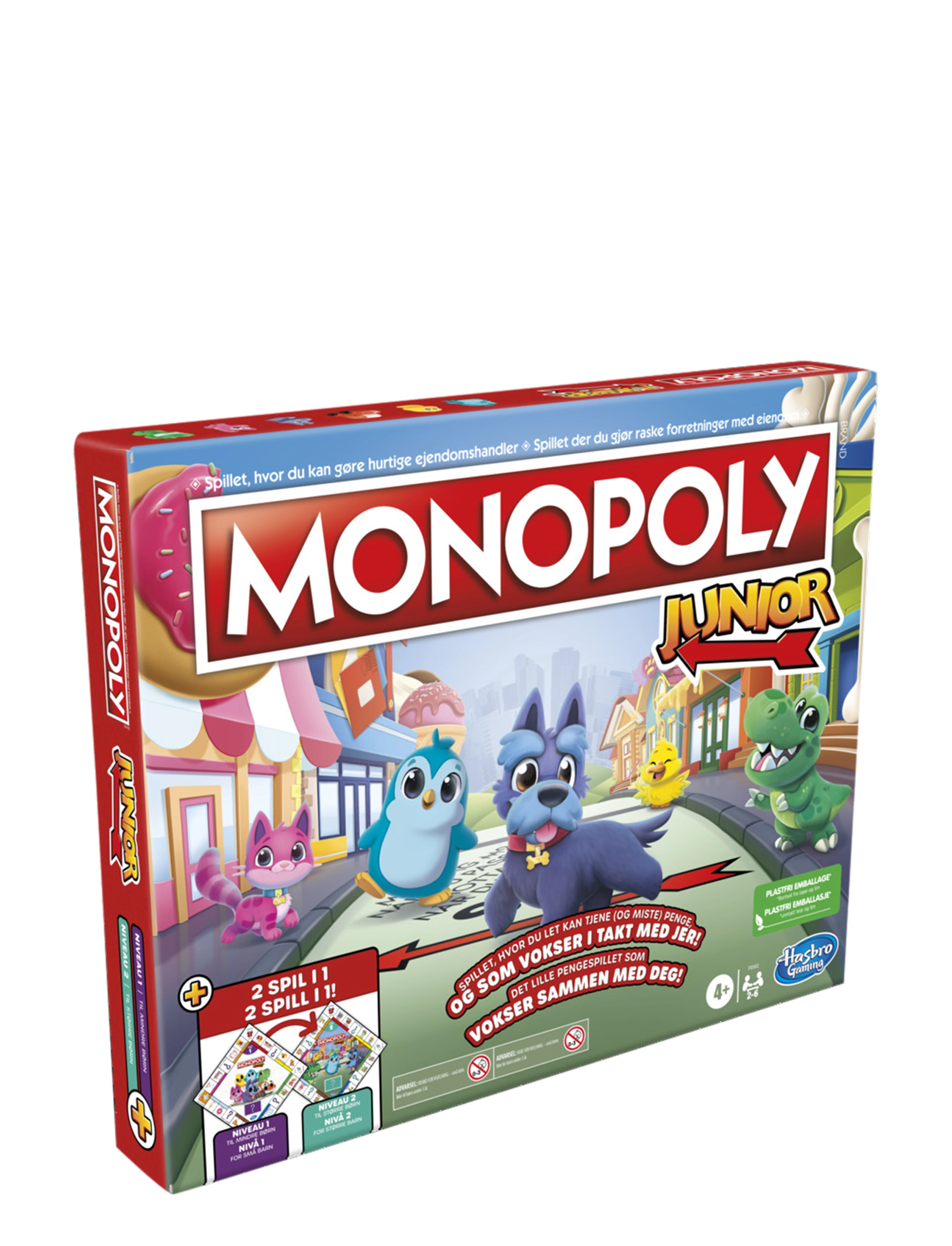 Monopoly - Monopoly Junior Board game Family - multi coloured - 2