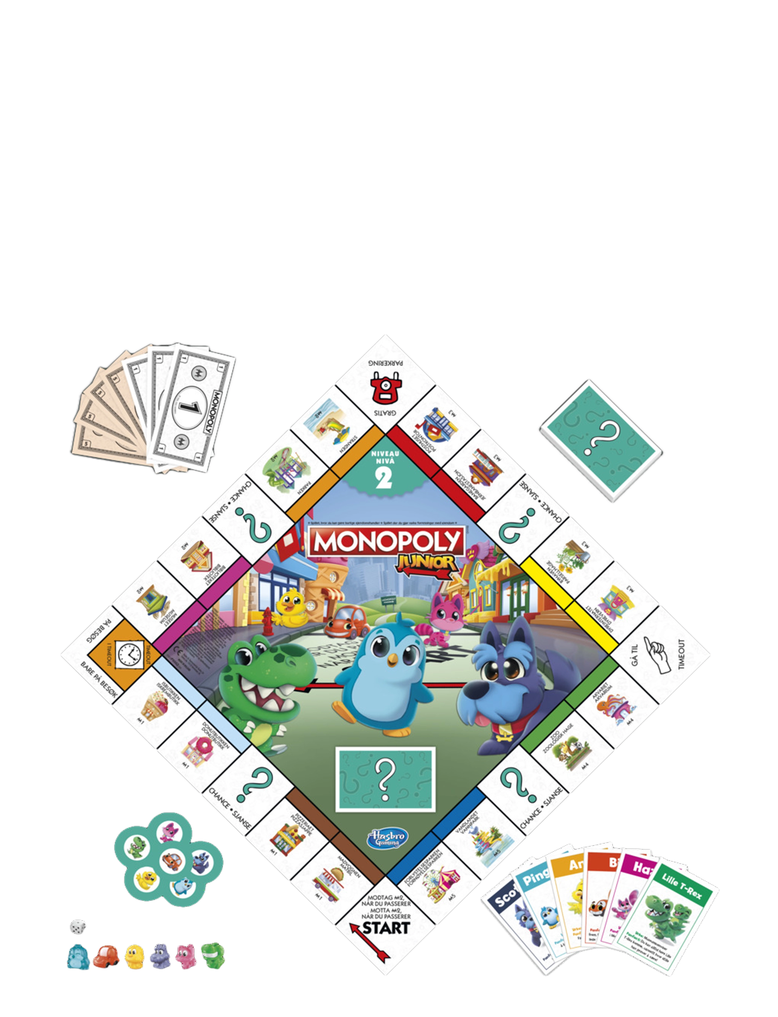 Monopoly - Monopoly Junior Board game Family - multi coloured - 3