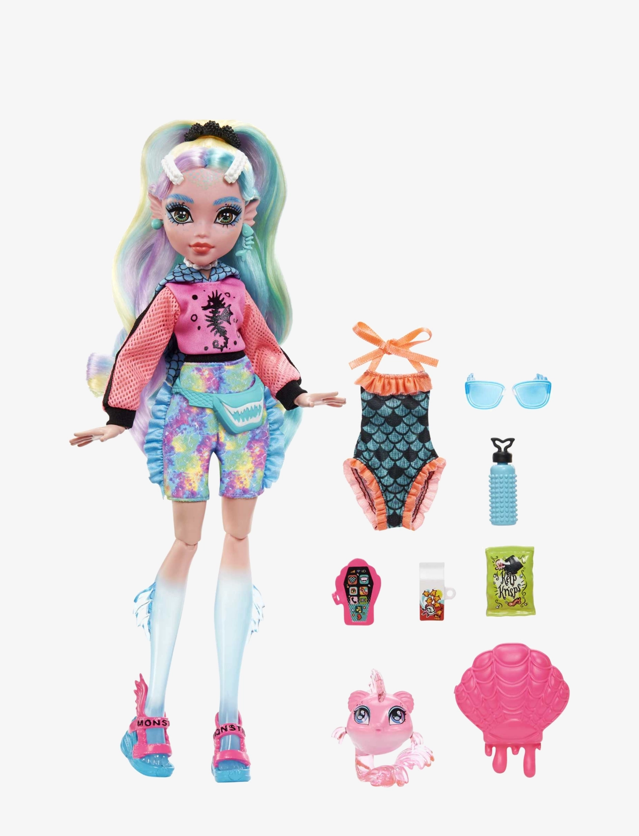 Monster High - Lagoona Blue Doll - multi color - 4
