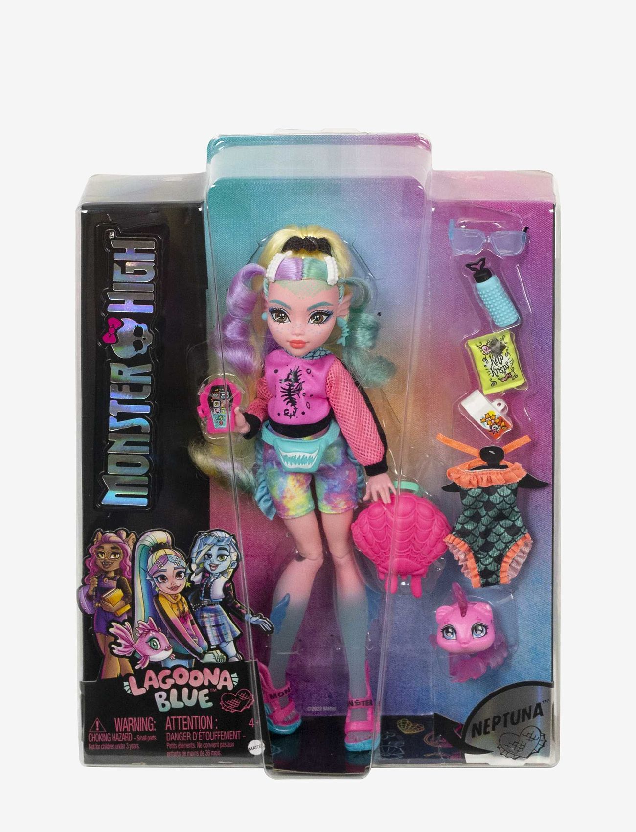 Monster High - Lagoona Blue Doll - multi color - 5