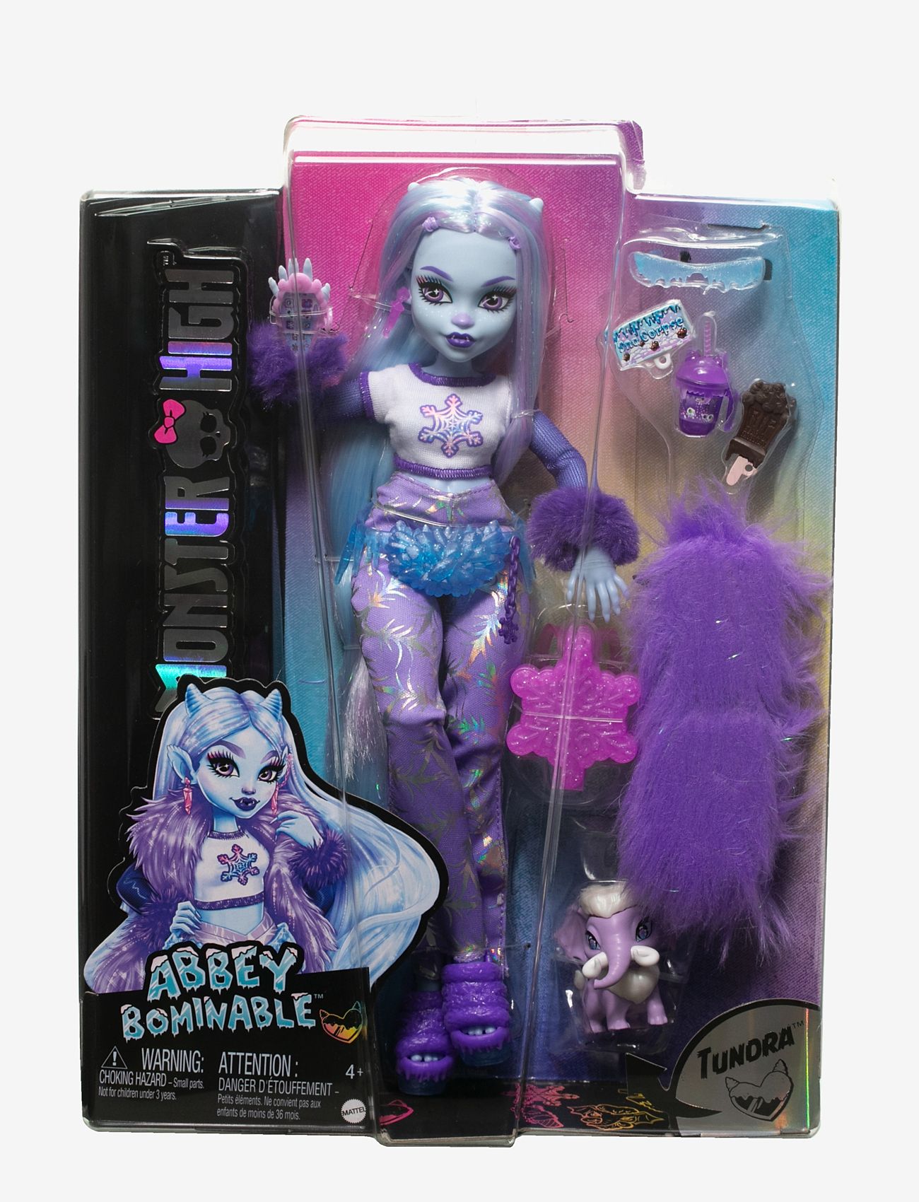 Monster High - Doll, Abbey Bominable Yeti Fashion Doll with Accessories - dúkkur - multi color - 5