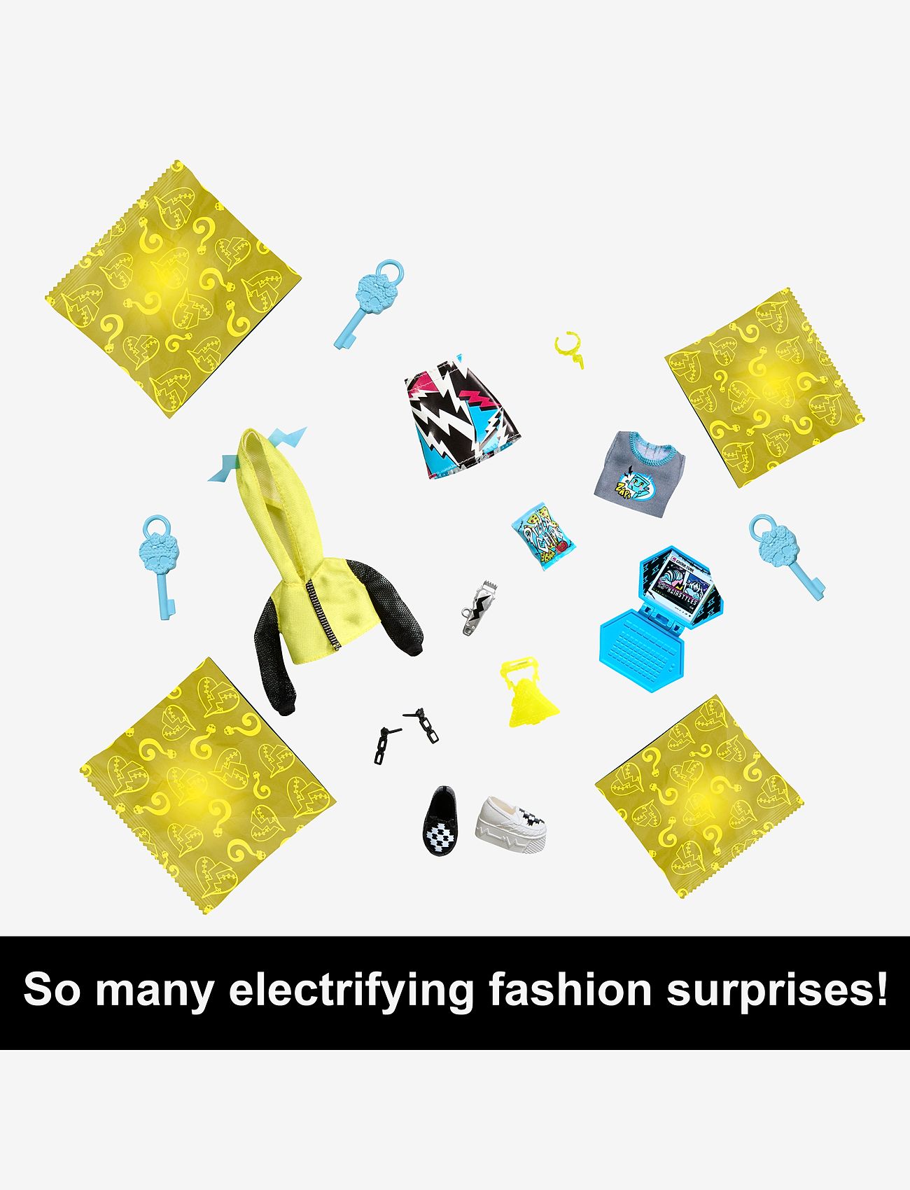 Monster High - Skulltimate Secrets Neon Frights Frankie Stein Doll - dukker - multicolor - 2