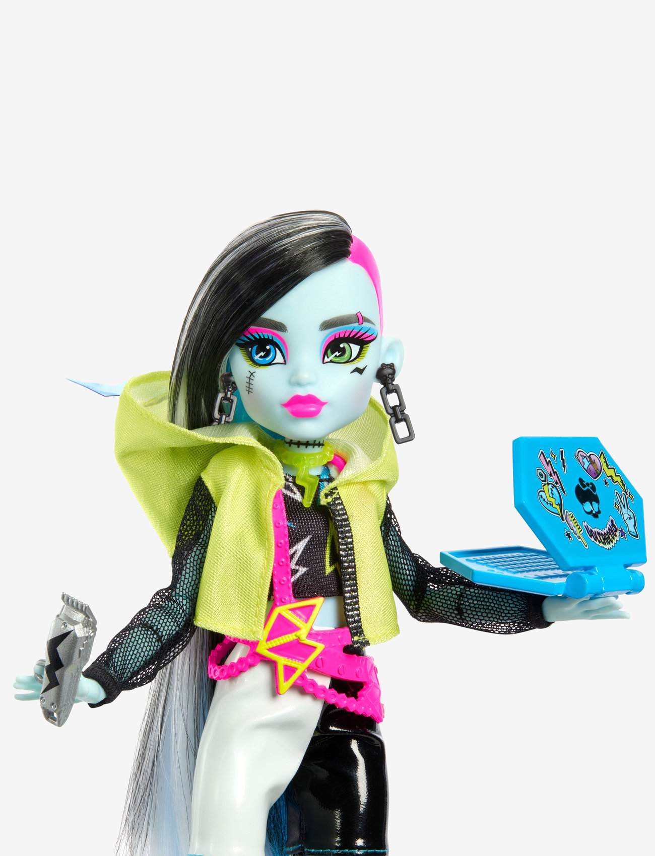 Monster High - Skulltimate Secrets Neon Frights Frankie Stein Doll - dukker - multicolor - 0