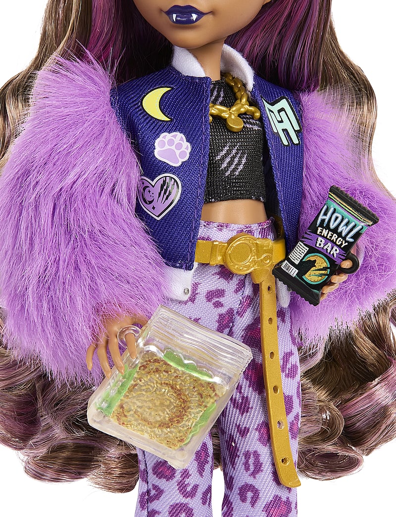 Monster High - Clawdeen Wolf Fashion Doll with Pet Dog Crescent and Accessories - puppen - multicolor - 0