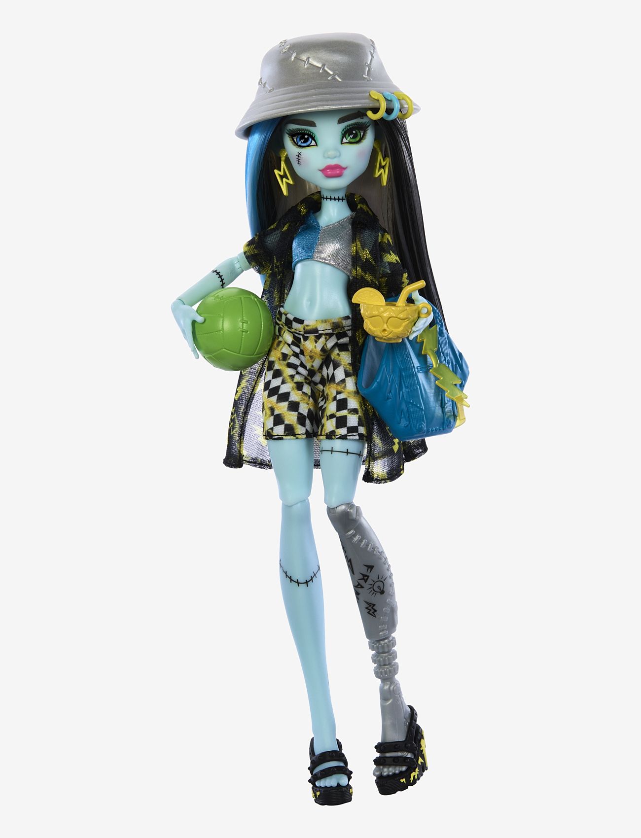Monster High - Scare-adise Island Frankie Stein Fashion Doll with Swimsuit & Accessories - dockor - multi color - 2