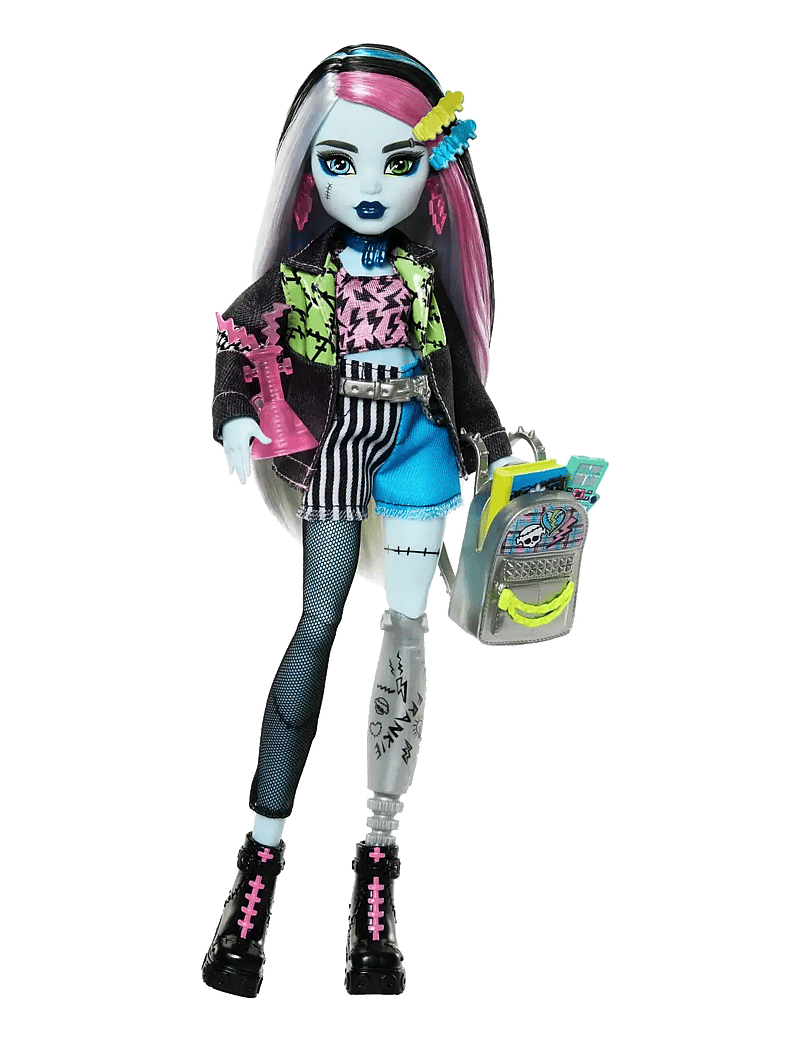 Monster High - Frankie Stein Fashion Doll with Pet Watzie and Accessories - nukud - multicolor - 0