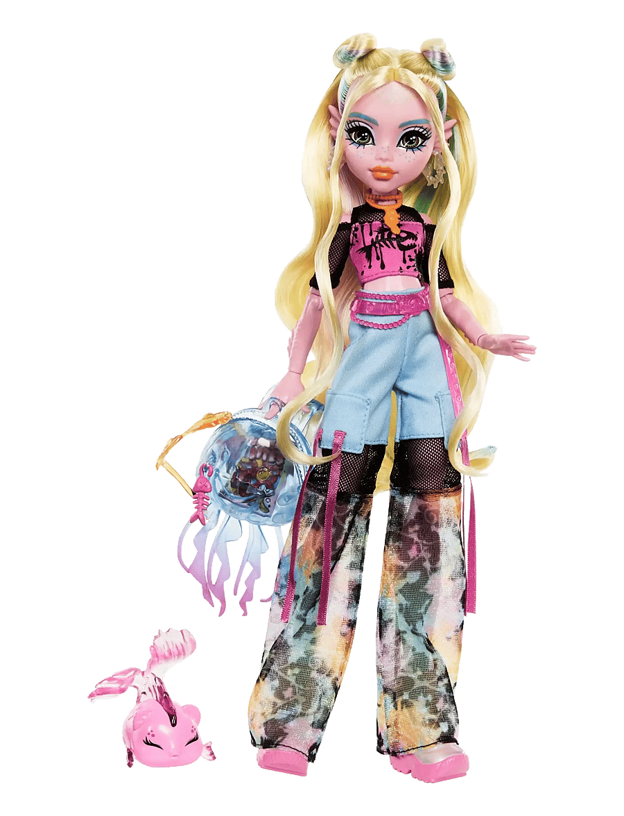 Monster High - Lagoona Blue Fashion Doll with Pet Neptuna and Accessories - dukker - multicolor - 1