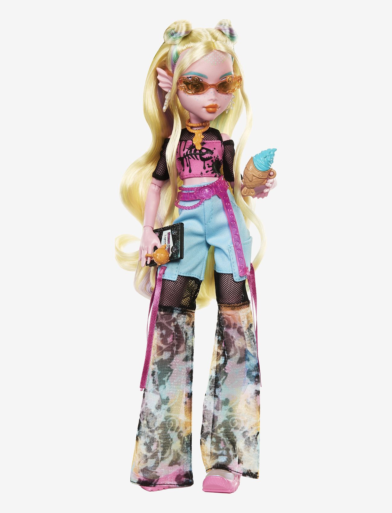 Monster High - Lagoona Blue Fashion Doll with Pet Neptuna and Accessories - dockor - multicolor - 3