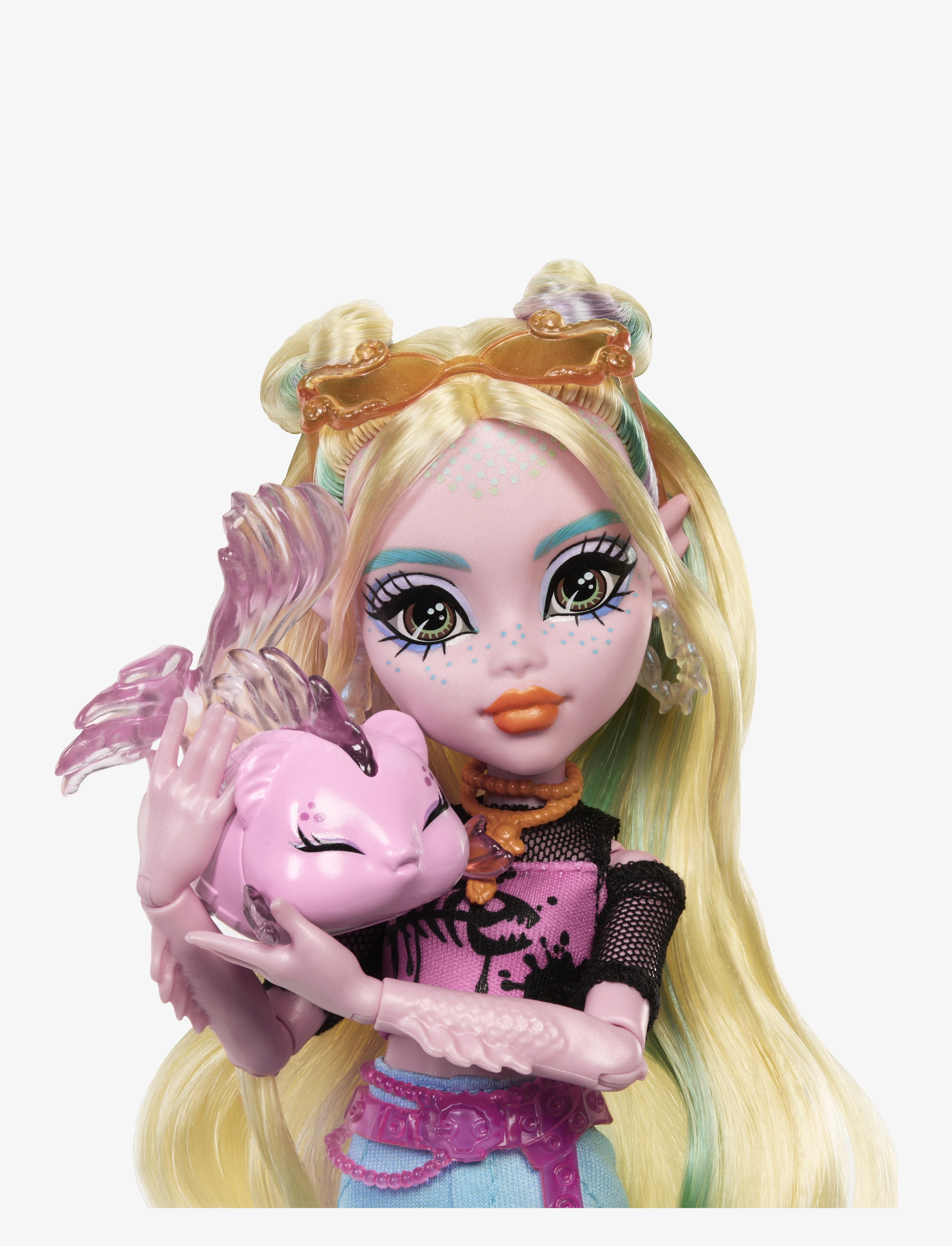 Monster High - Lagoona Blue Fashion Doll with Pet Neptuna and Accessories - dolls - multicolor - 4