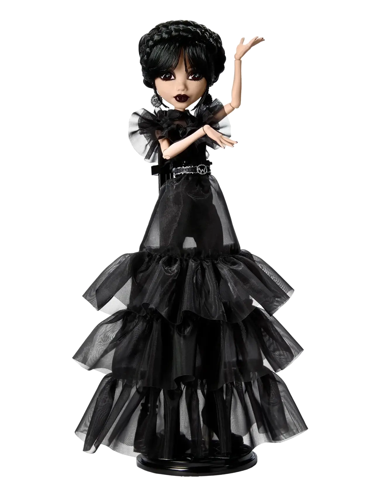 Monster High Wednesday Collectible Doll, Rave’N Wednesday in Black Gown Inspired by Dance Scene - Leksaker - MULTICOLOR / black