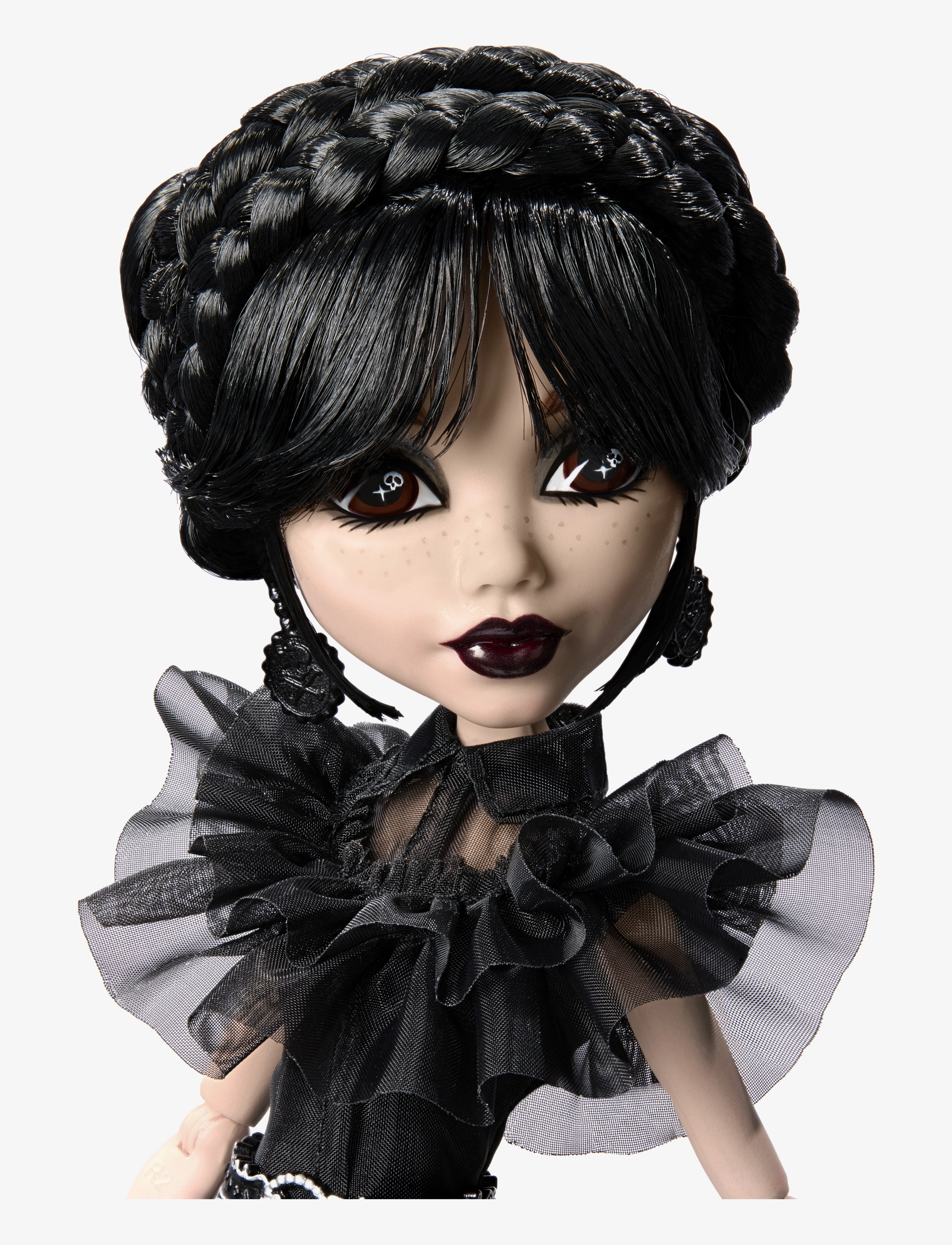 Monster High - Wednesday Collectible Doll, Rave’N Wednesday in Black Gown Inspired by Dance Scene - dolls - multicolor - 3