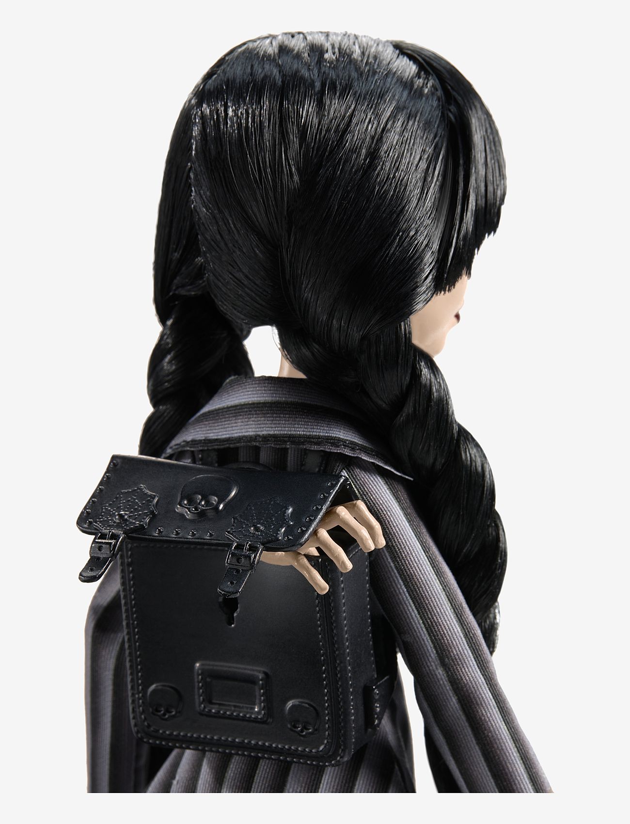 Monster High - Wednesday Collectible Doll, Wednesday Addams in Nevermore Academy Uniform with Thing - dukker - multicolor - 2